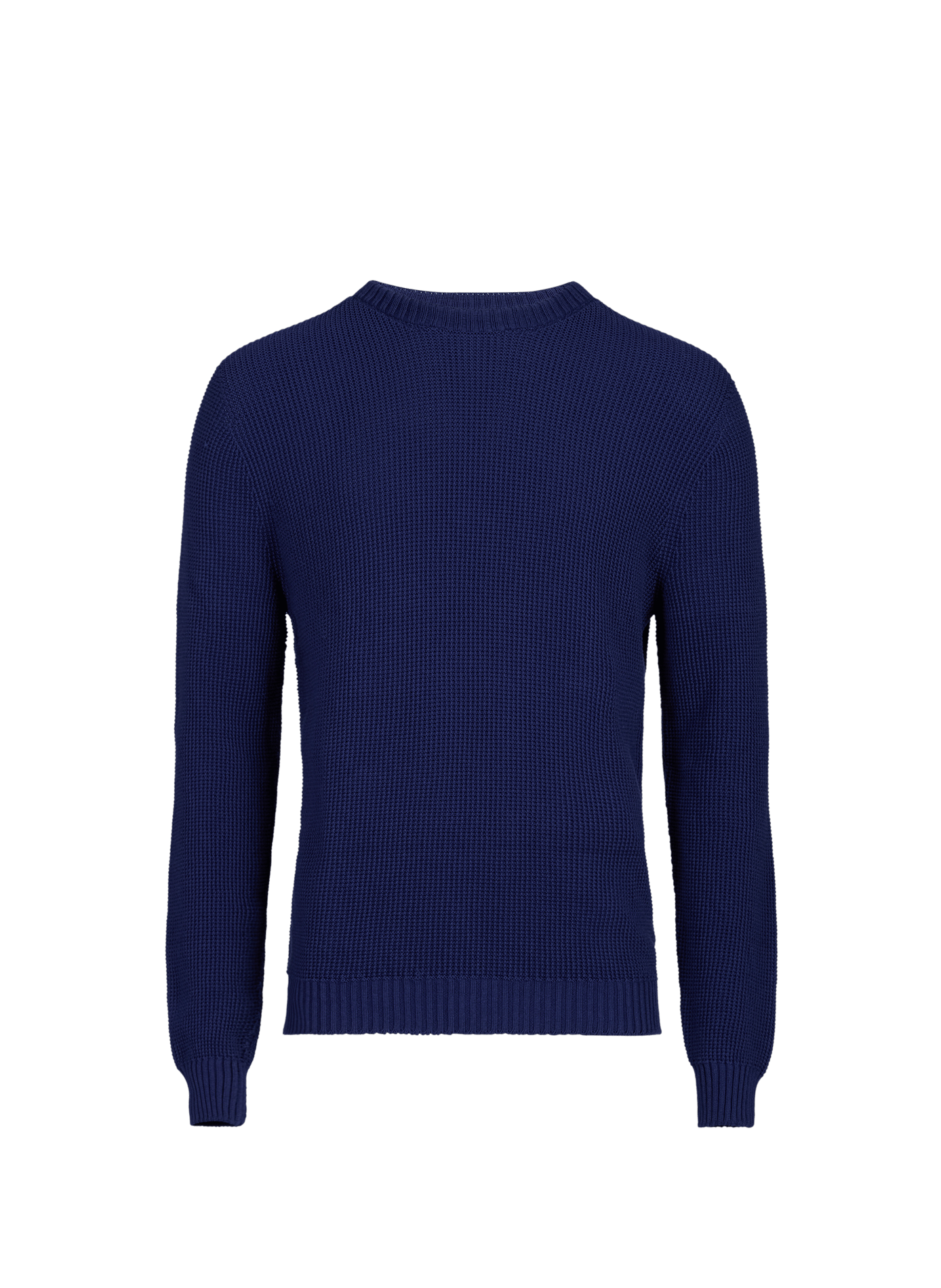 Gerader Fréhel-Pullover aus Bio-Baumwolle CÉZEMBRE Blau