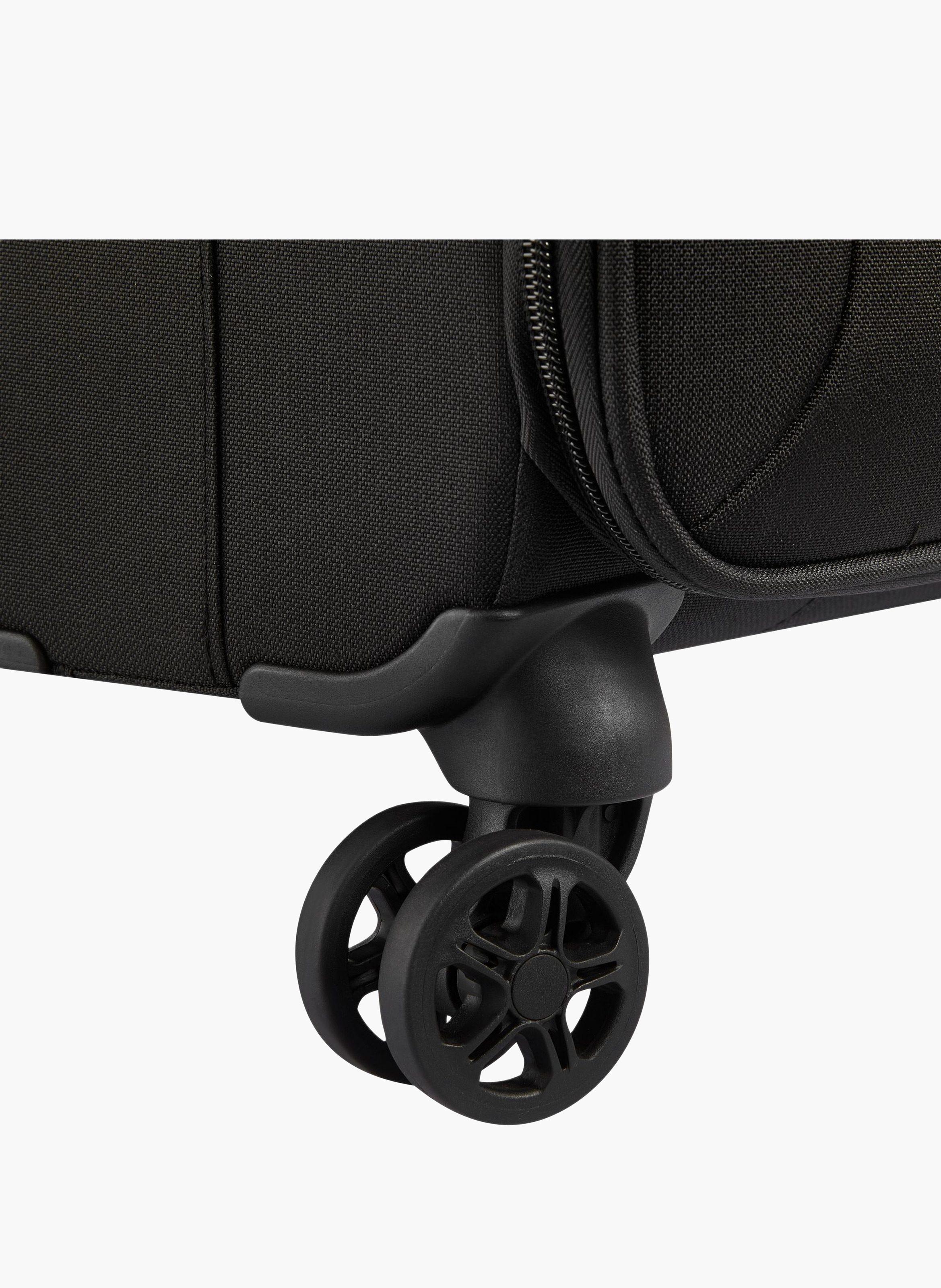 Valise cabine souple taille s - brochant 3 DELSEY PARIS Noir