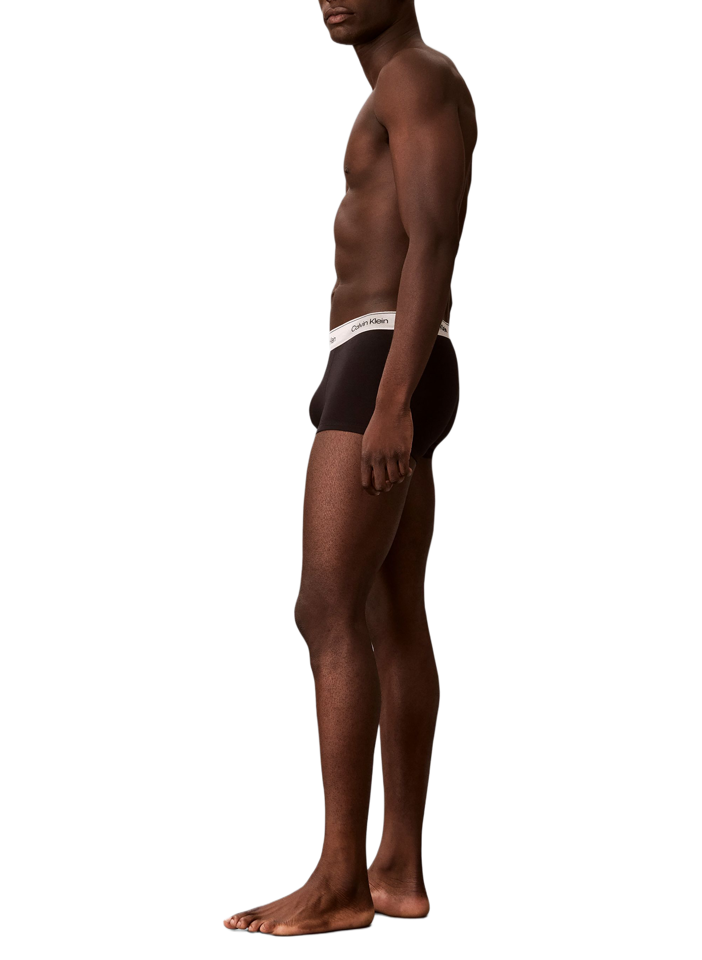 Lot de 3 boxers unis CALVIN KLEIN Noir