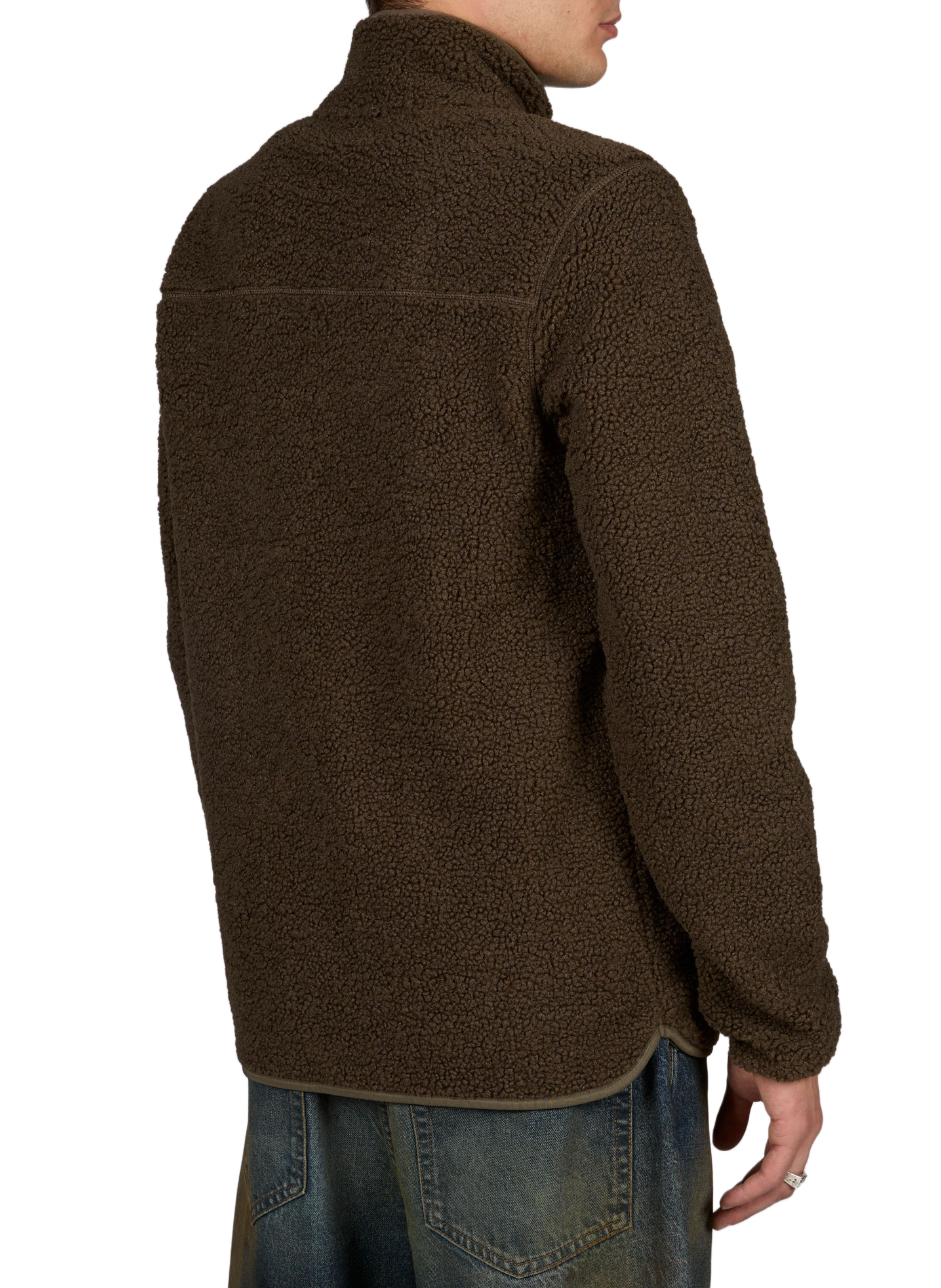Fleecejacke mit Reißverschluss und Stehkragen DIDRIKSONS Braun