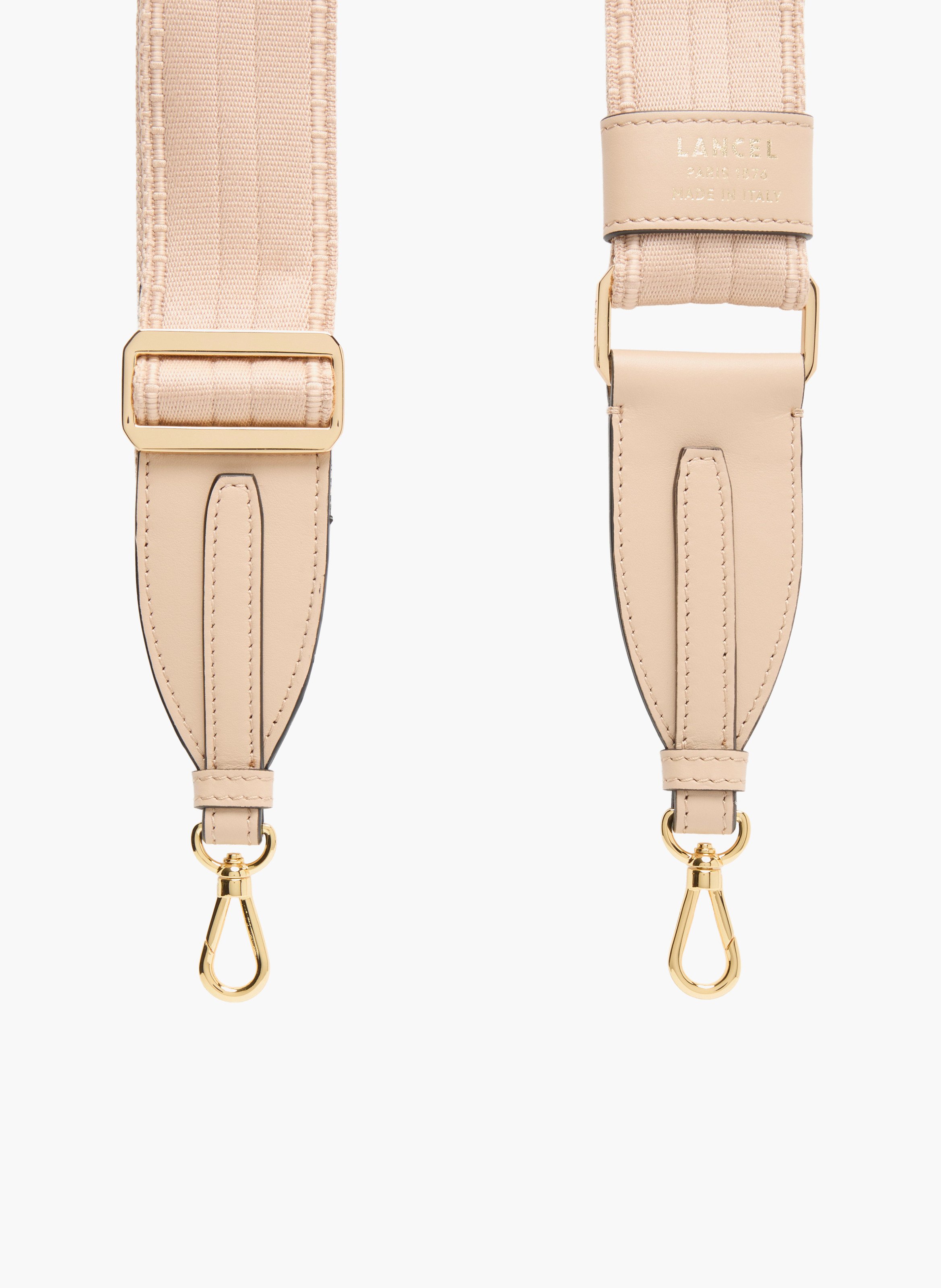 Bandoulière sangle ajustable bcbg de lancel en cuir LANCEL Beige