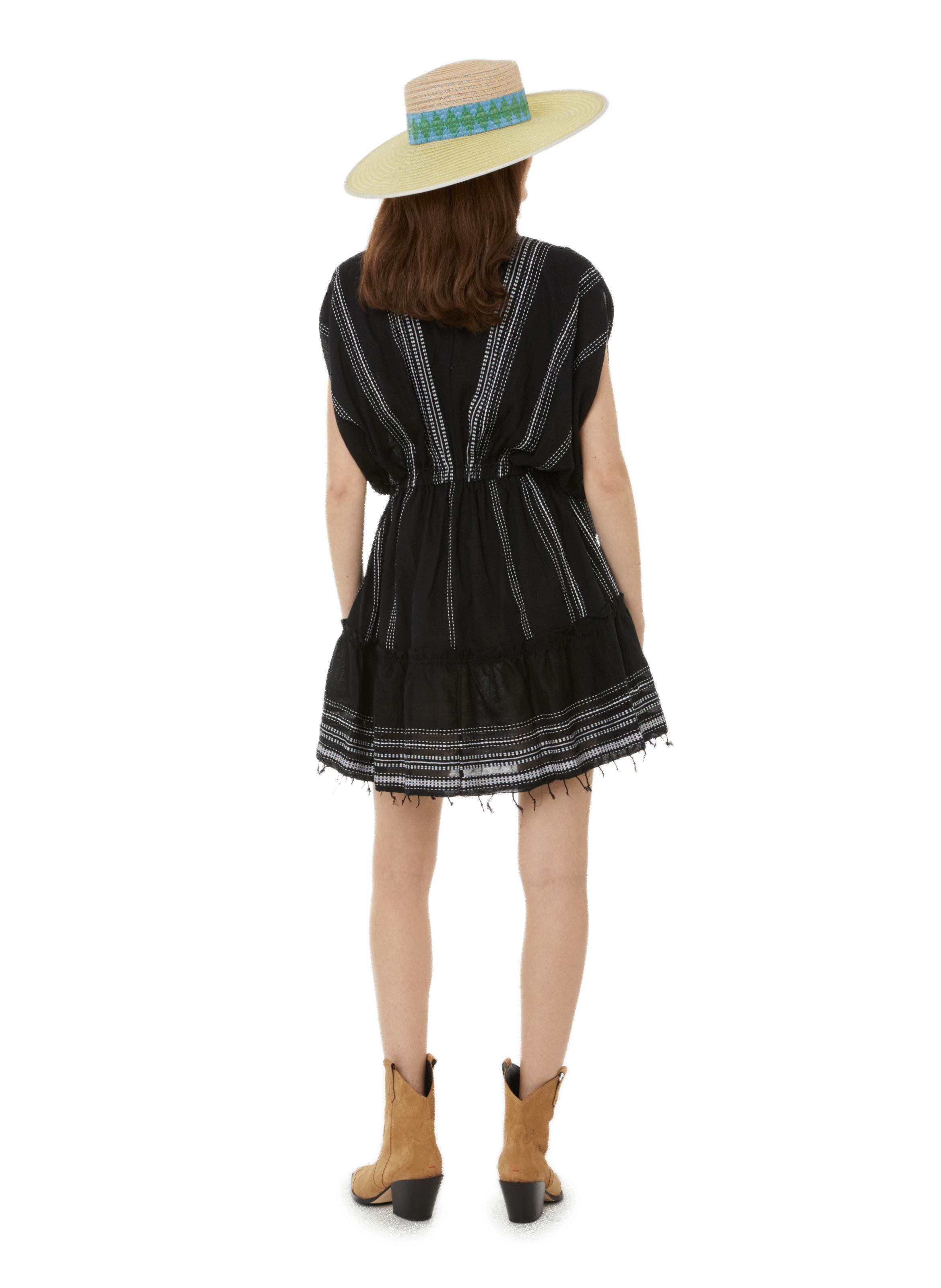 Robe Leliti en coton LEM LEM Noir