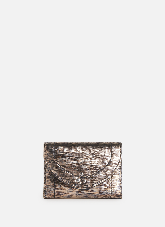Shiny leather wallet JÉRÔME DREYFUSS