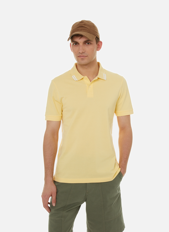 AIGLE Cotton polo shirt  Yellow