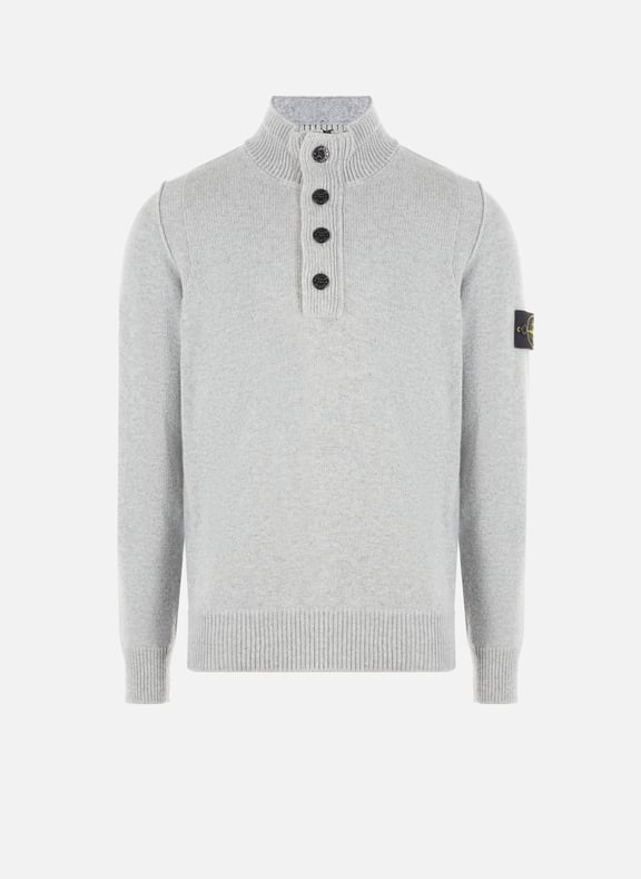 Pull en laine Gris by STONE ISLAND STONE ISLAND Pull en laine Gris