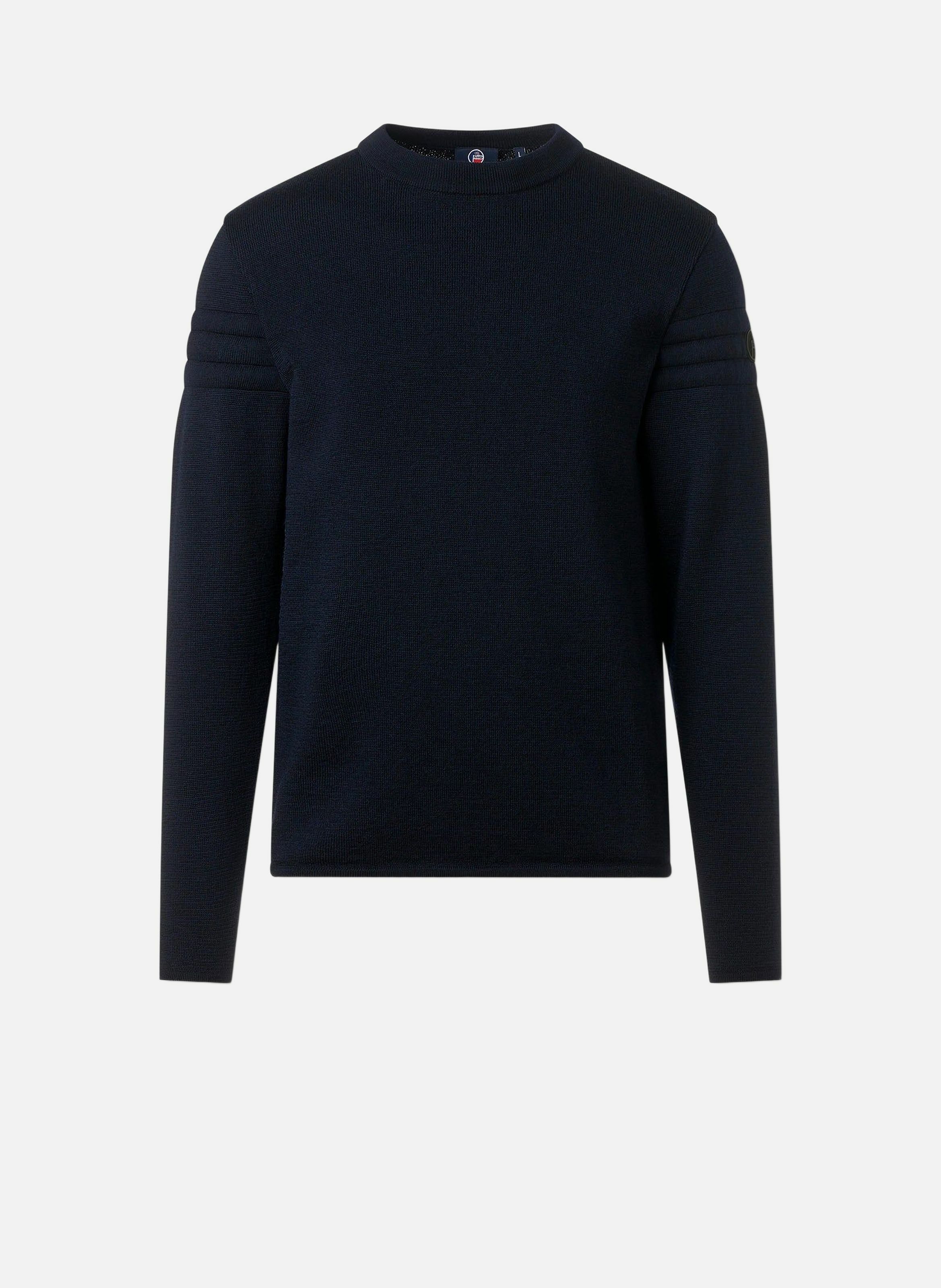 Pull damien col rond coupe regular FUSALP Bleu