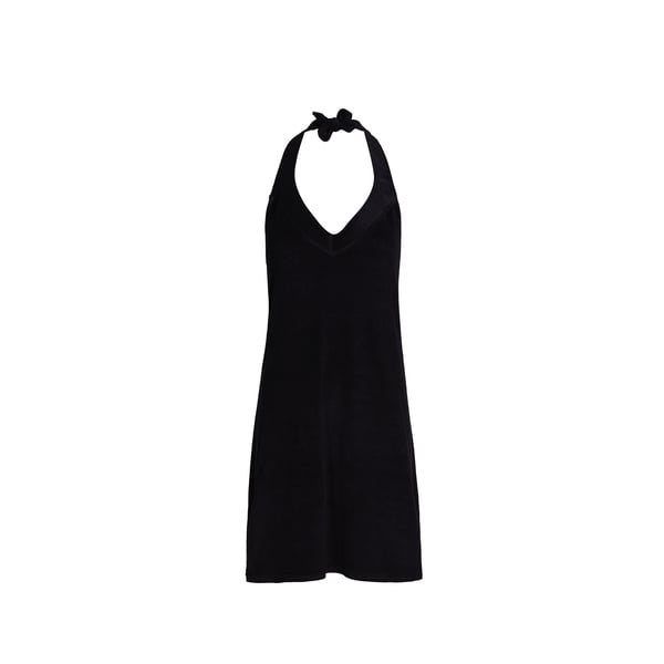 Robe courte Claryss en coton éponge mélangé Robe courte Claryss en coton éponge mélangé