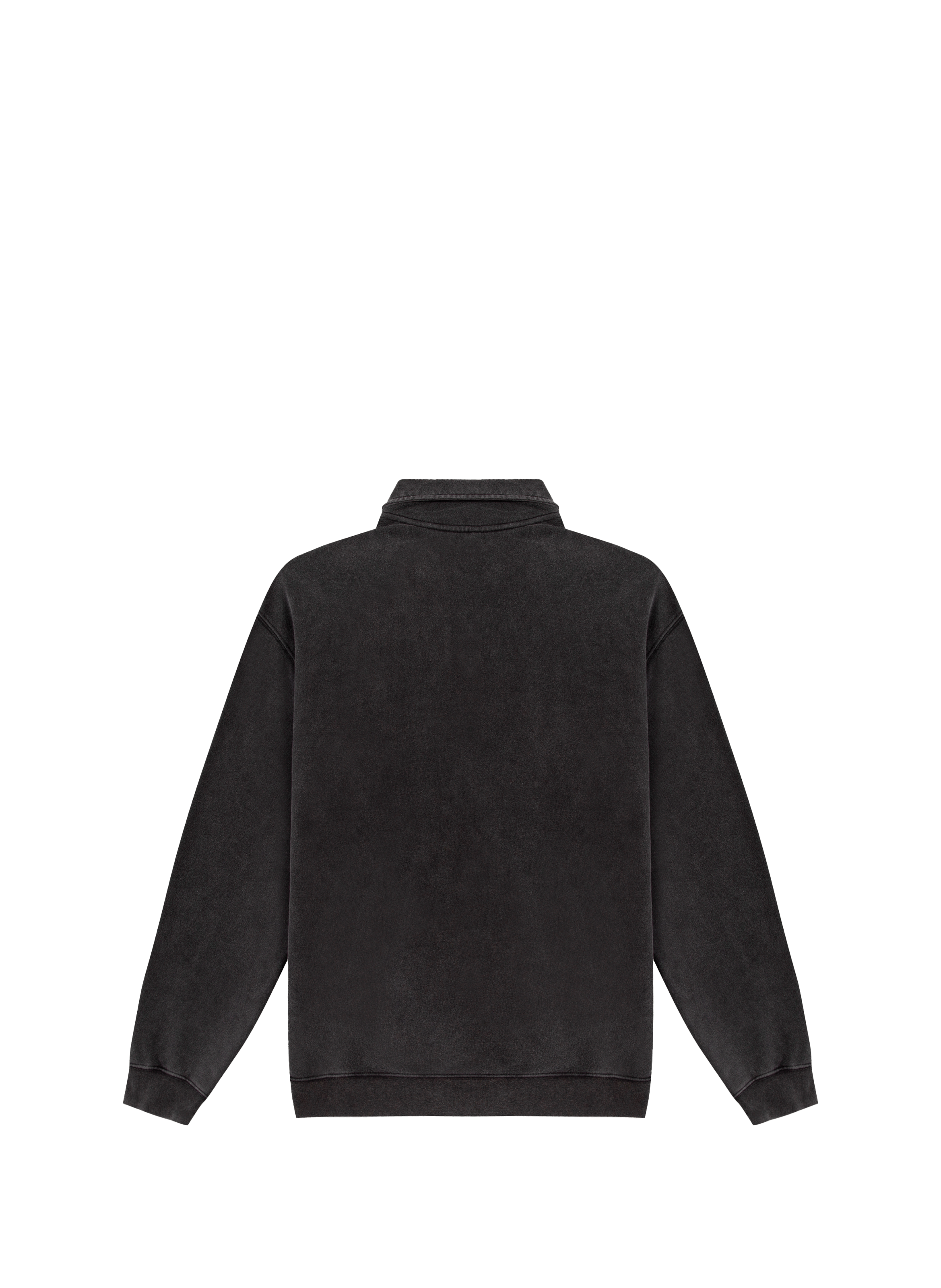 Pull montant droit en coton MAISON LABICHE Noir