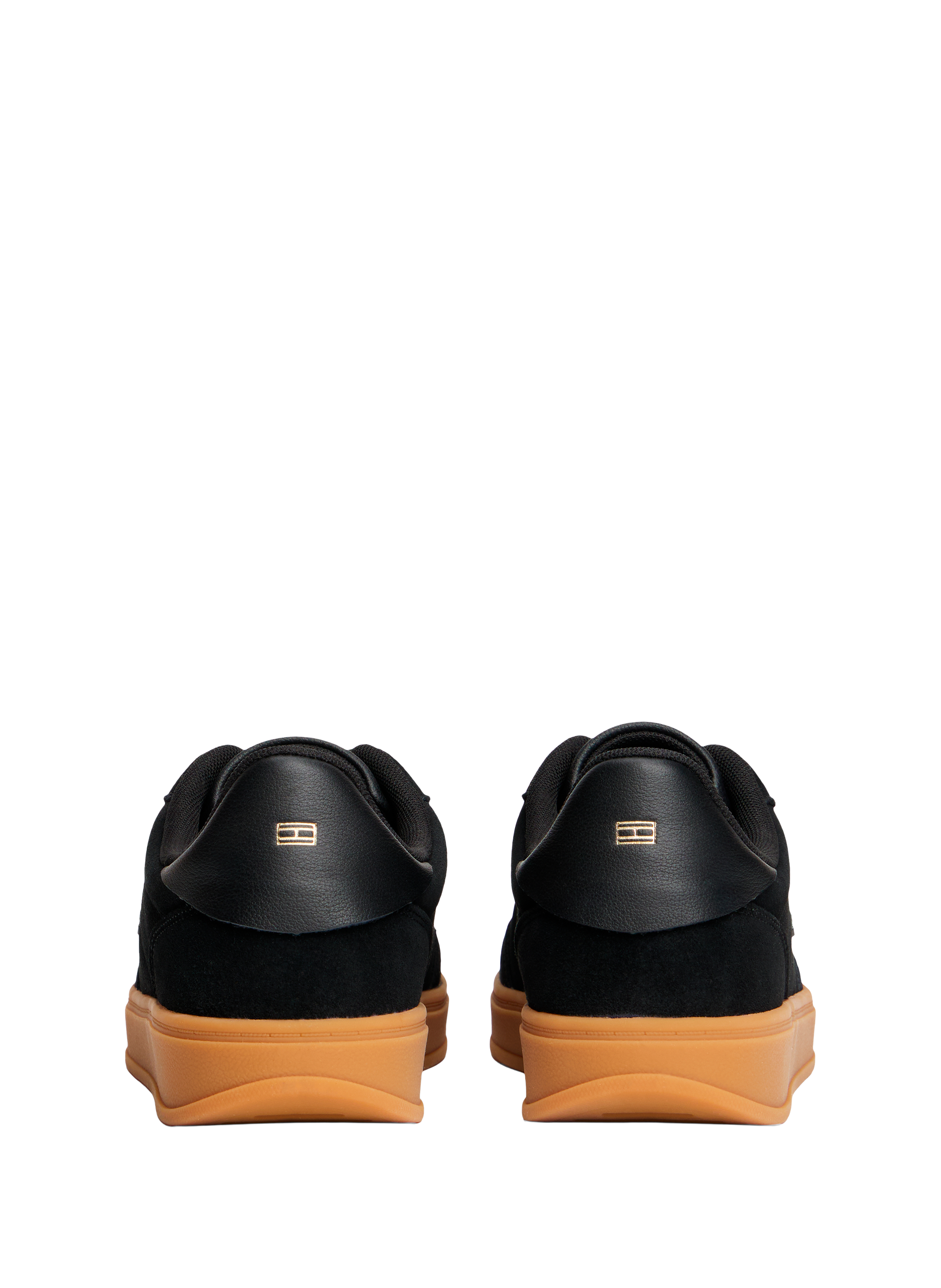 Baskets en cuir TOMMY HILFIGER Noir