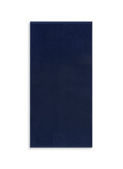 Serviette de douche en coton biologique BleuAU PRINTEMPS PARIS Serviette de douche en coton biologique BleuAU PRINTEMPS PARIS