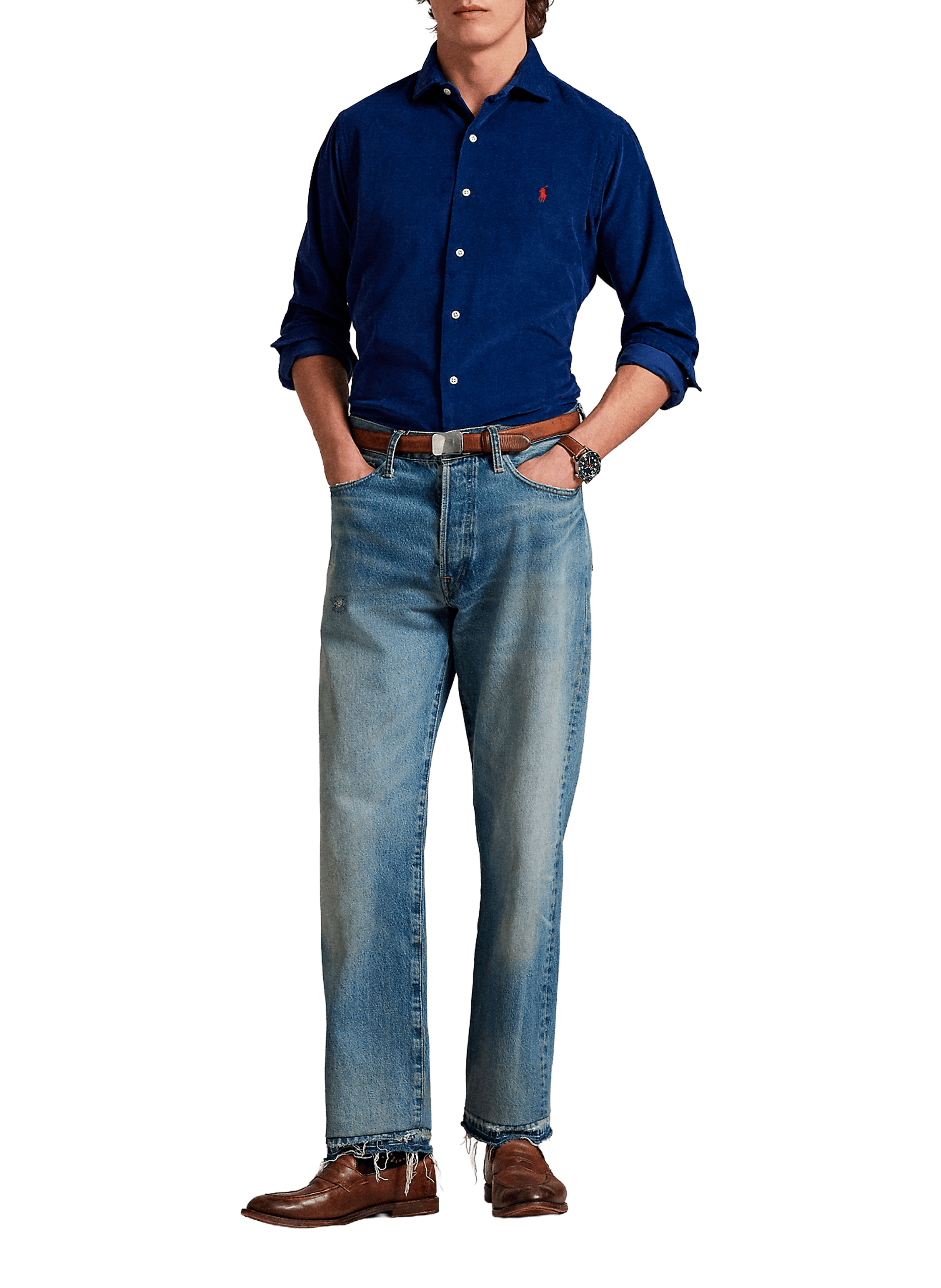  Cotton shirt POLO RALPH LAUREN Blue