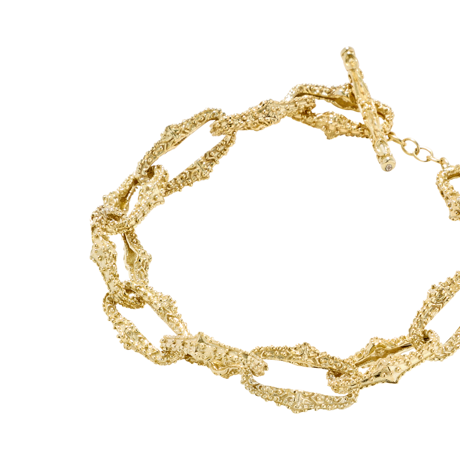 BA&SH Bracelet en argent djulia Doré