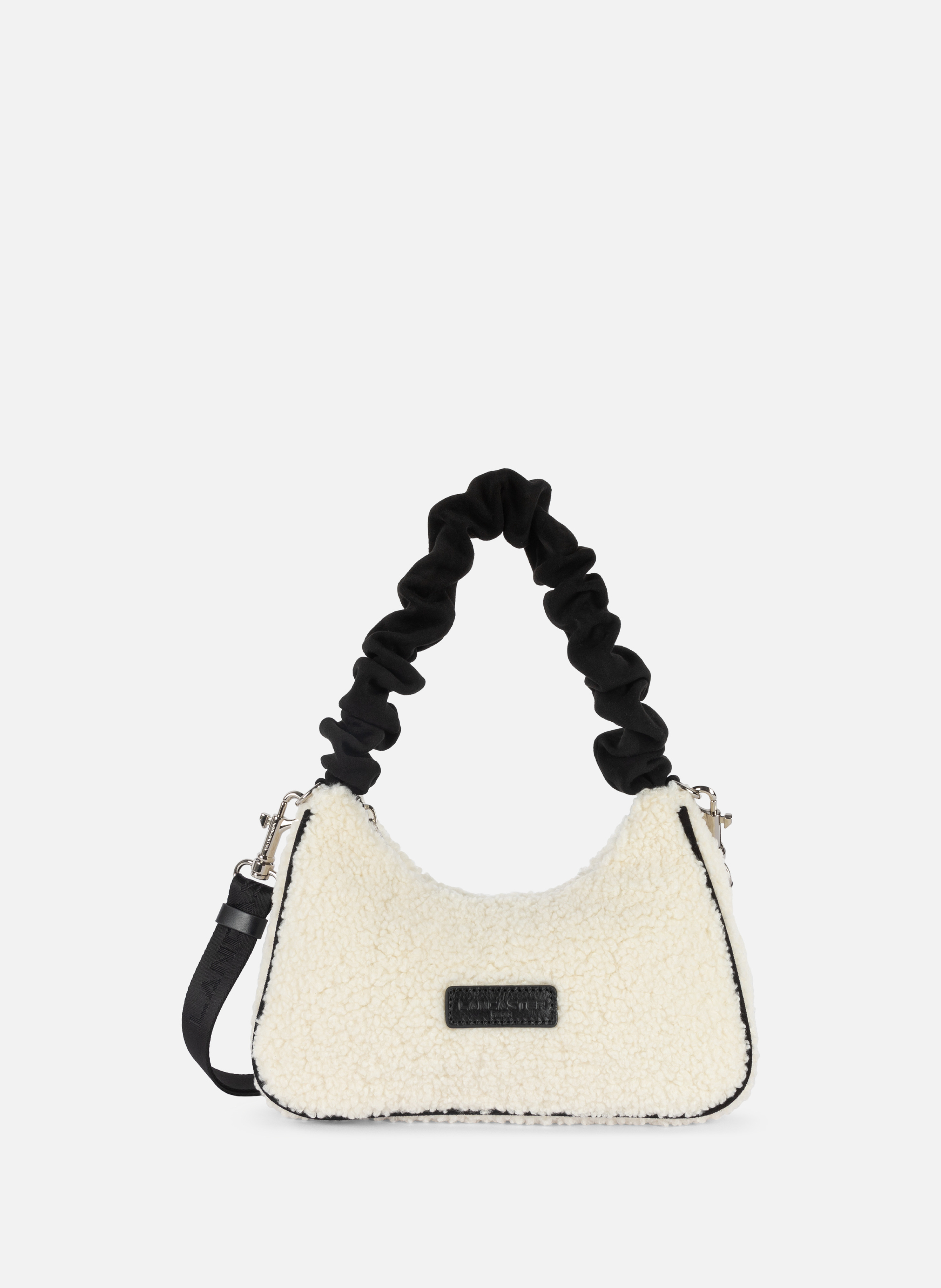 LANCASTER Sac besace - moumoute Noir