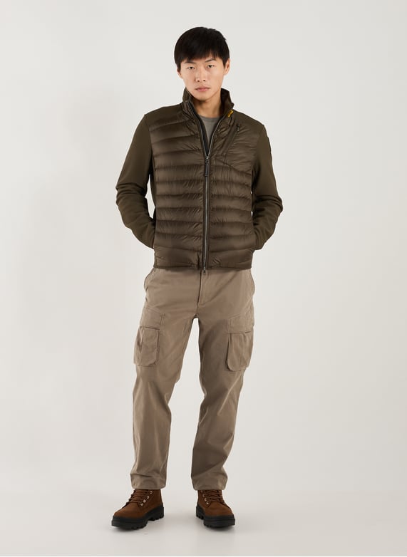 Blouse droit matelassé | Kaki by PARAJUMPERS Blouse droit matelassé Kaki