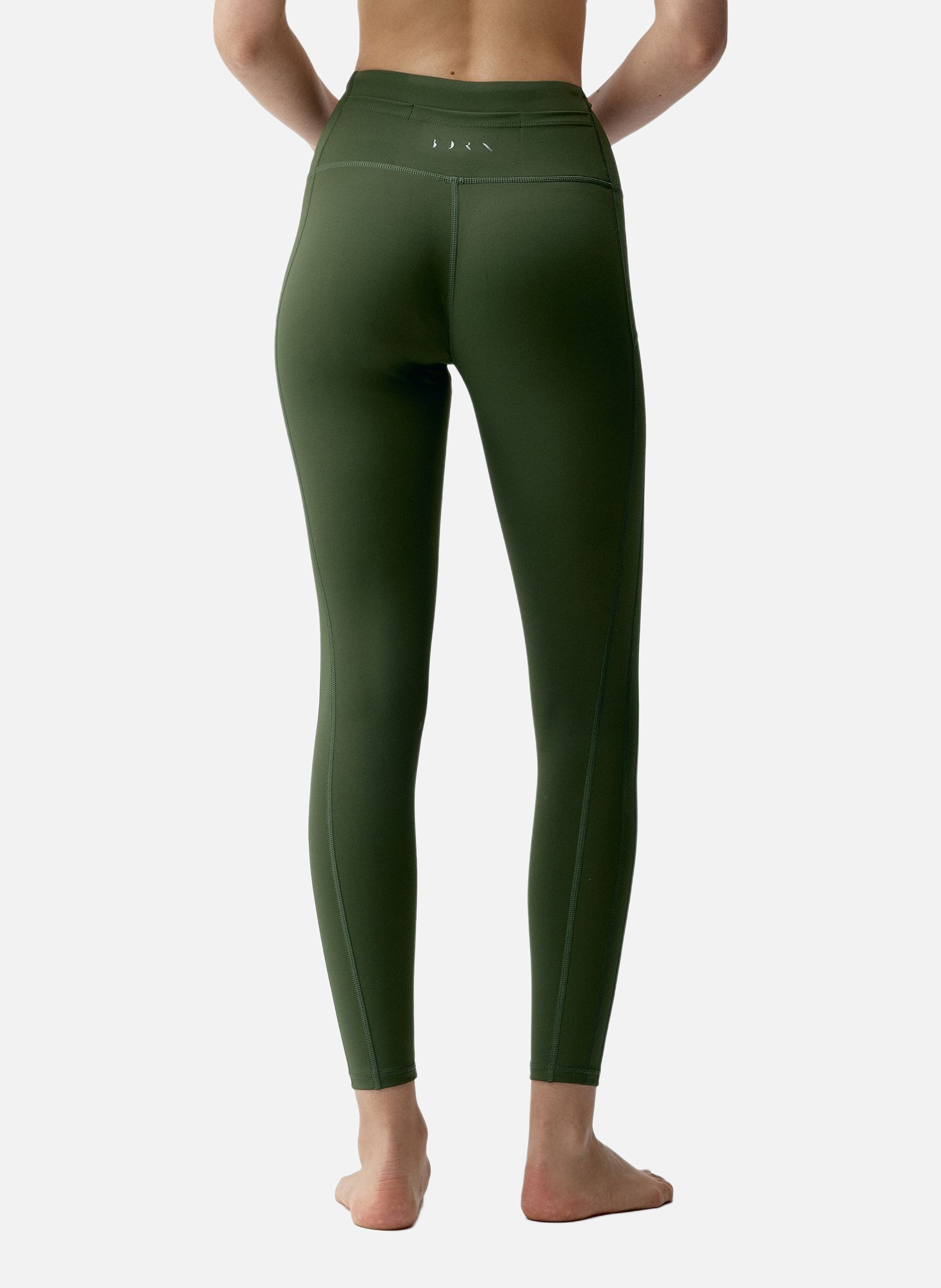 Legging de sport long performance asura BORN LIVING YOGA Kaki