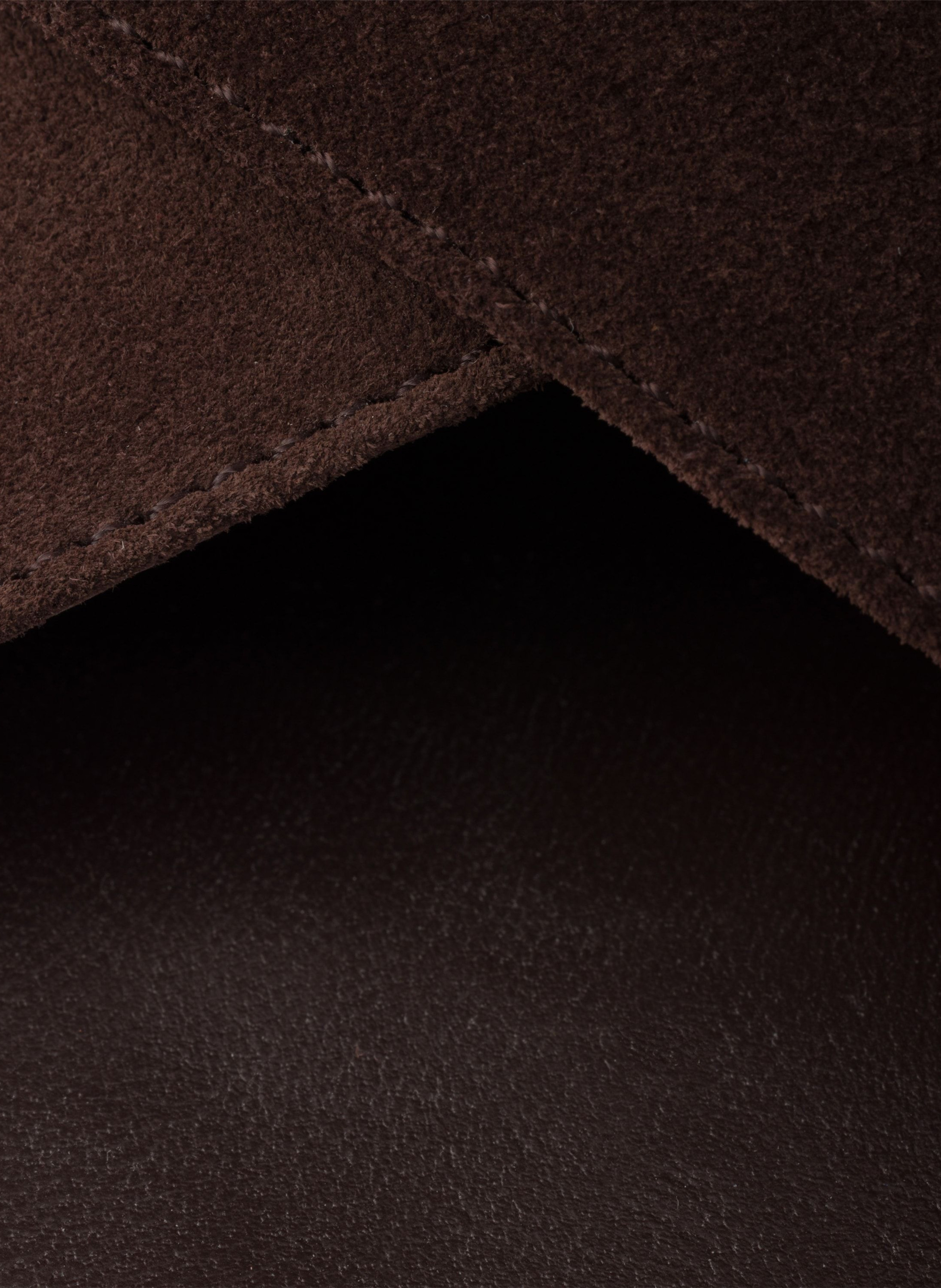 Mules en veau velours PRADA Marron