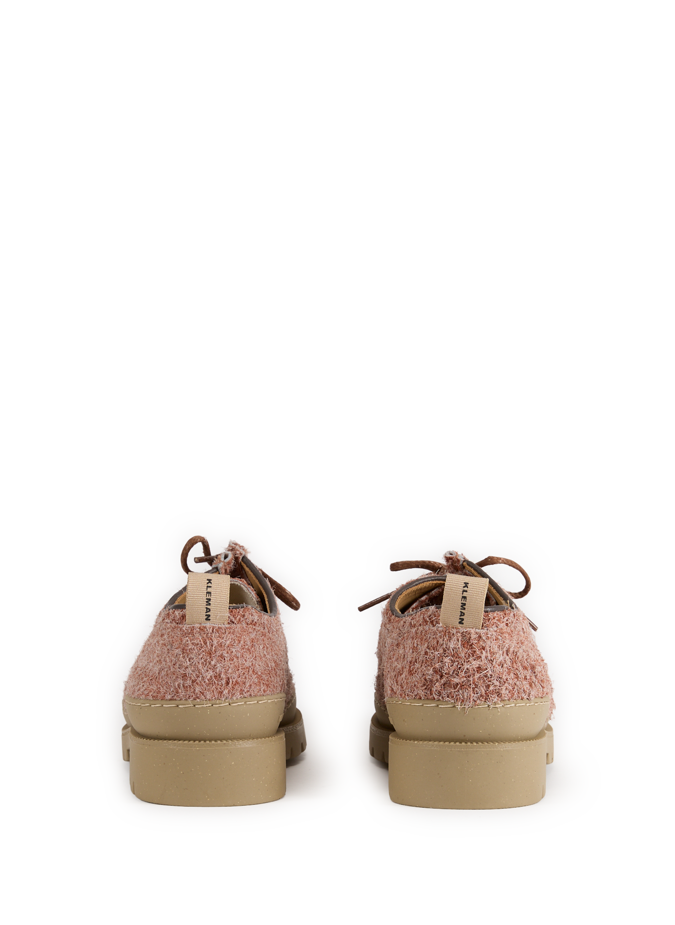 Derbies en cuir KLEMAN Marron