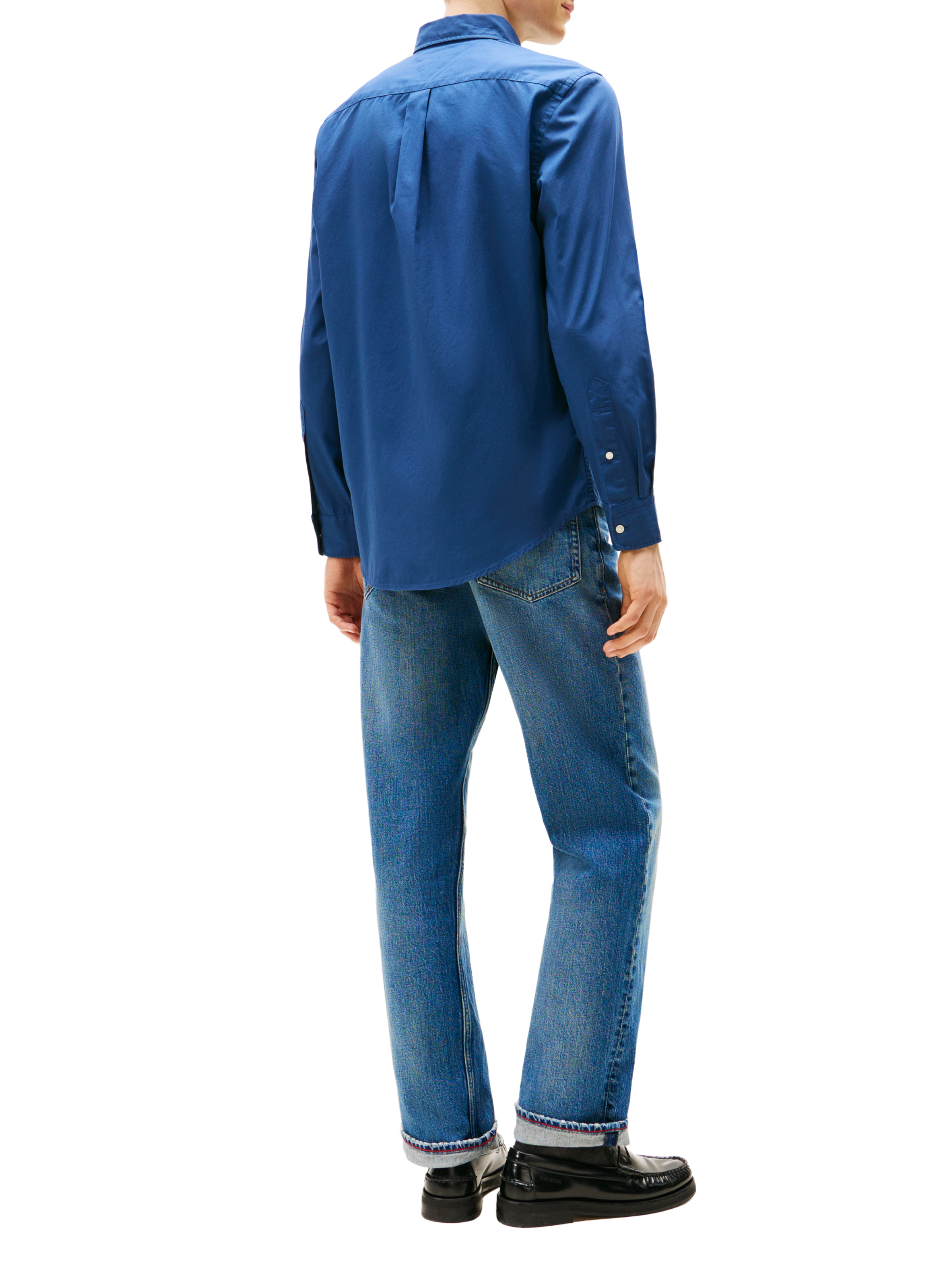 Cotton shirt TOMMY HILFIGER Blue