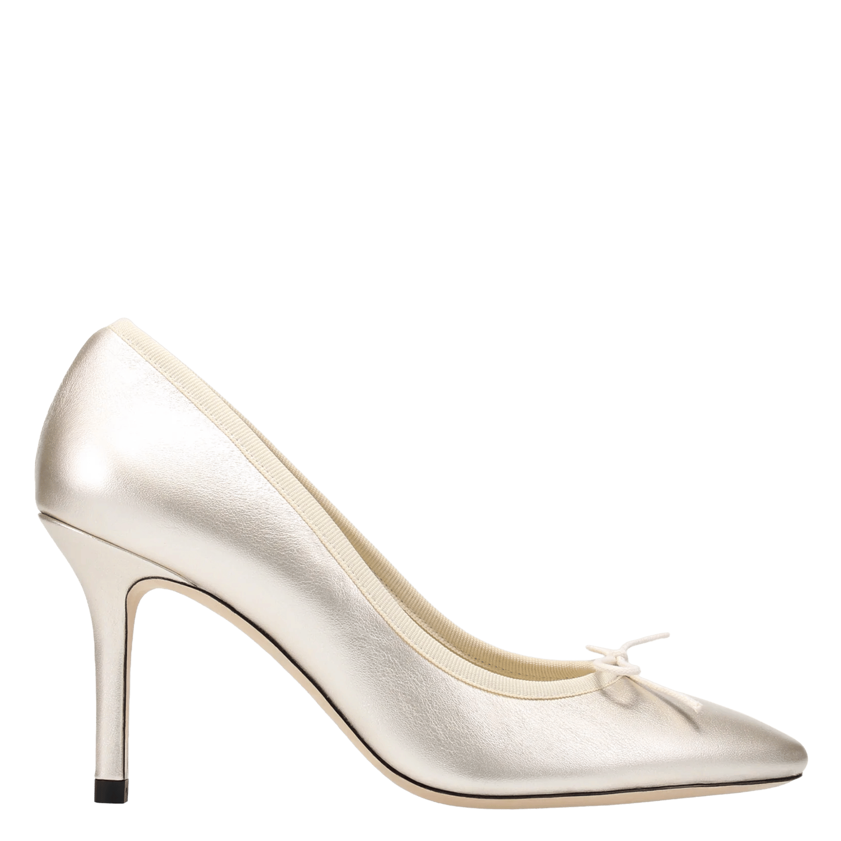 Escarpins en cuir cendrillon REPETTO Doré