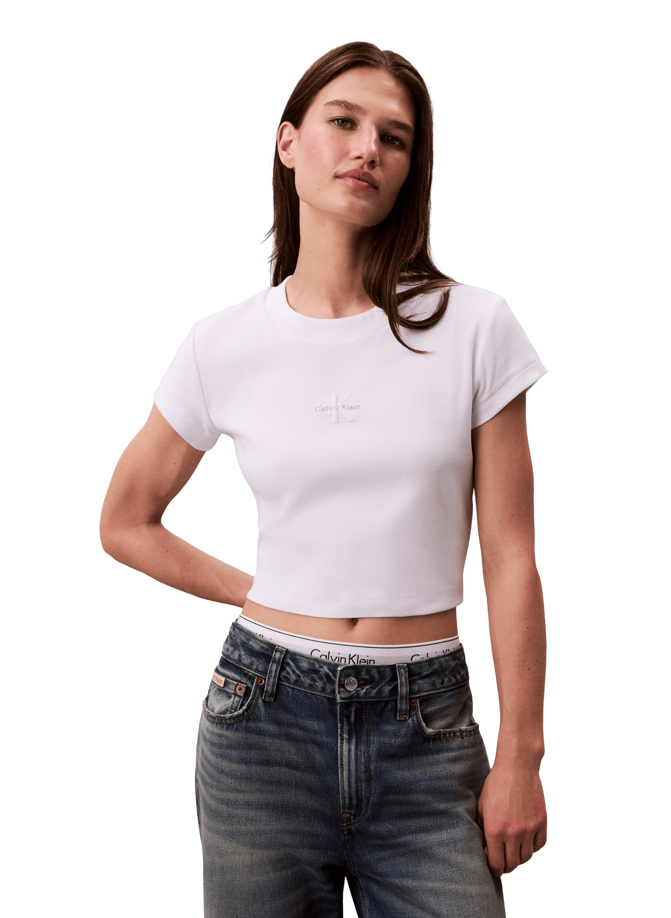 Classic Cotton T-Shirt CALVIN KLEIN White