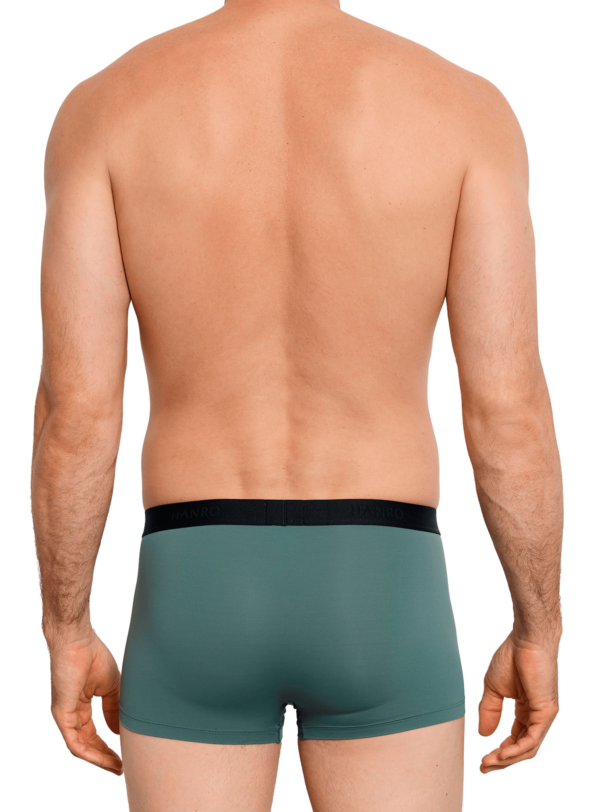 Boxer uni  HANRO Kaki