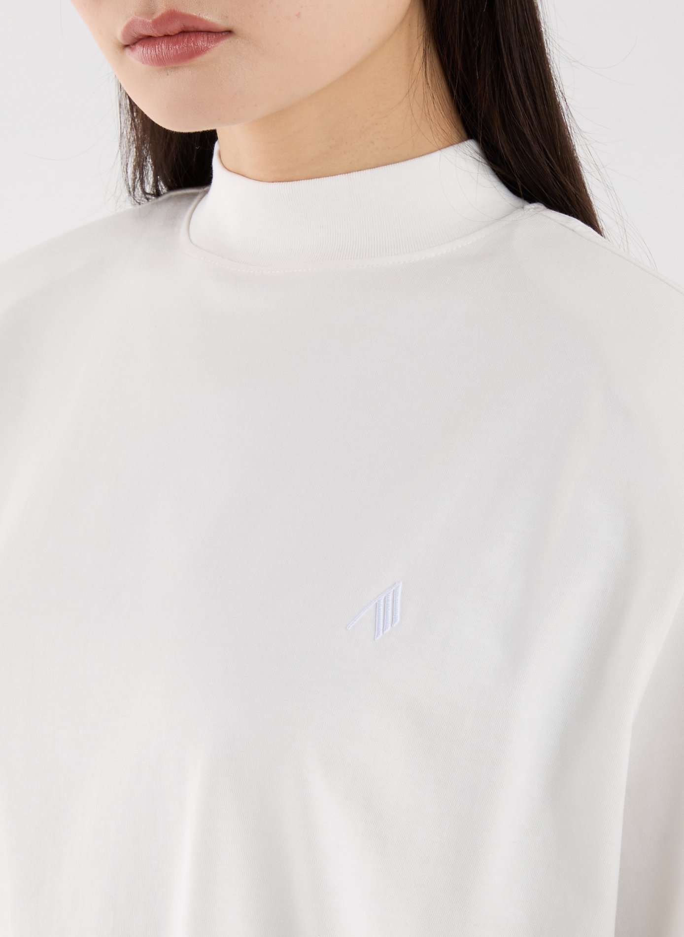 Classic Cotton T-Shirt THE ATTICO White