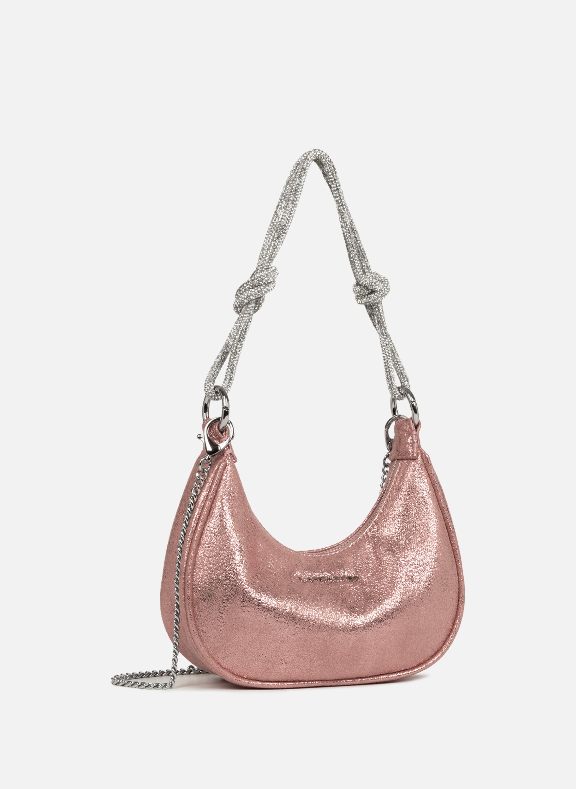 Half-Moon Bag – Shiny Event LANCASTER Pink
