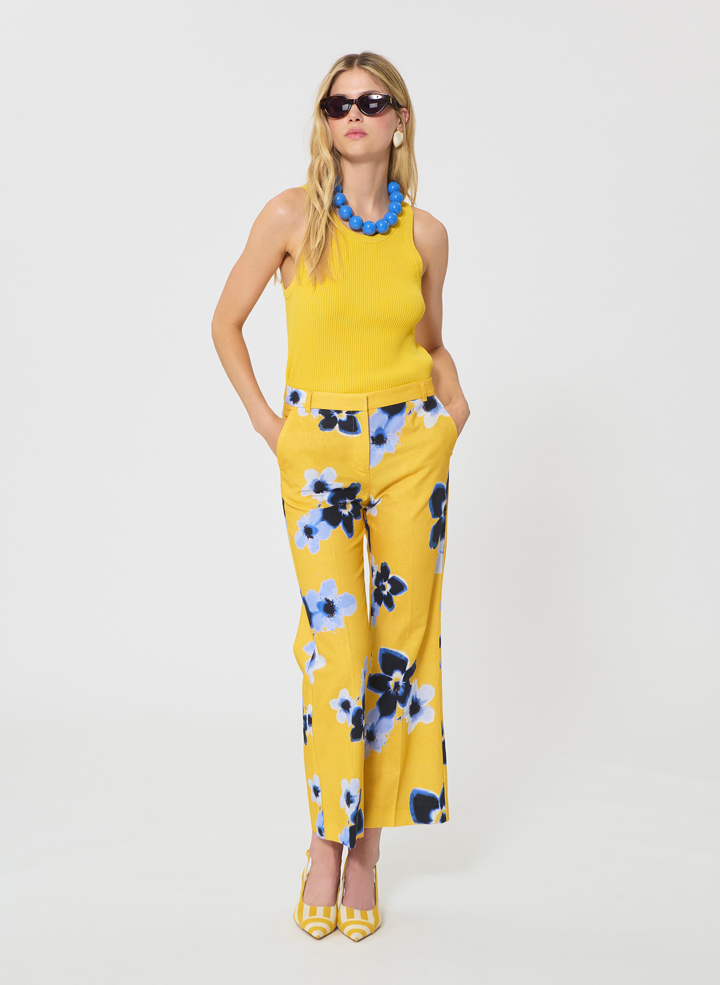Pantalon pampille TARA JARMON Jaune