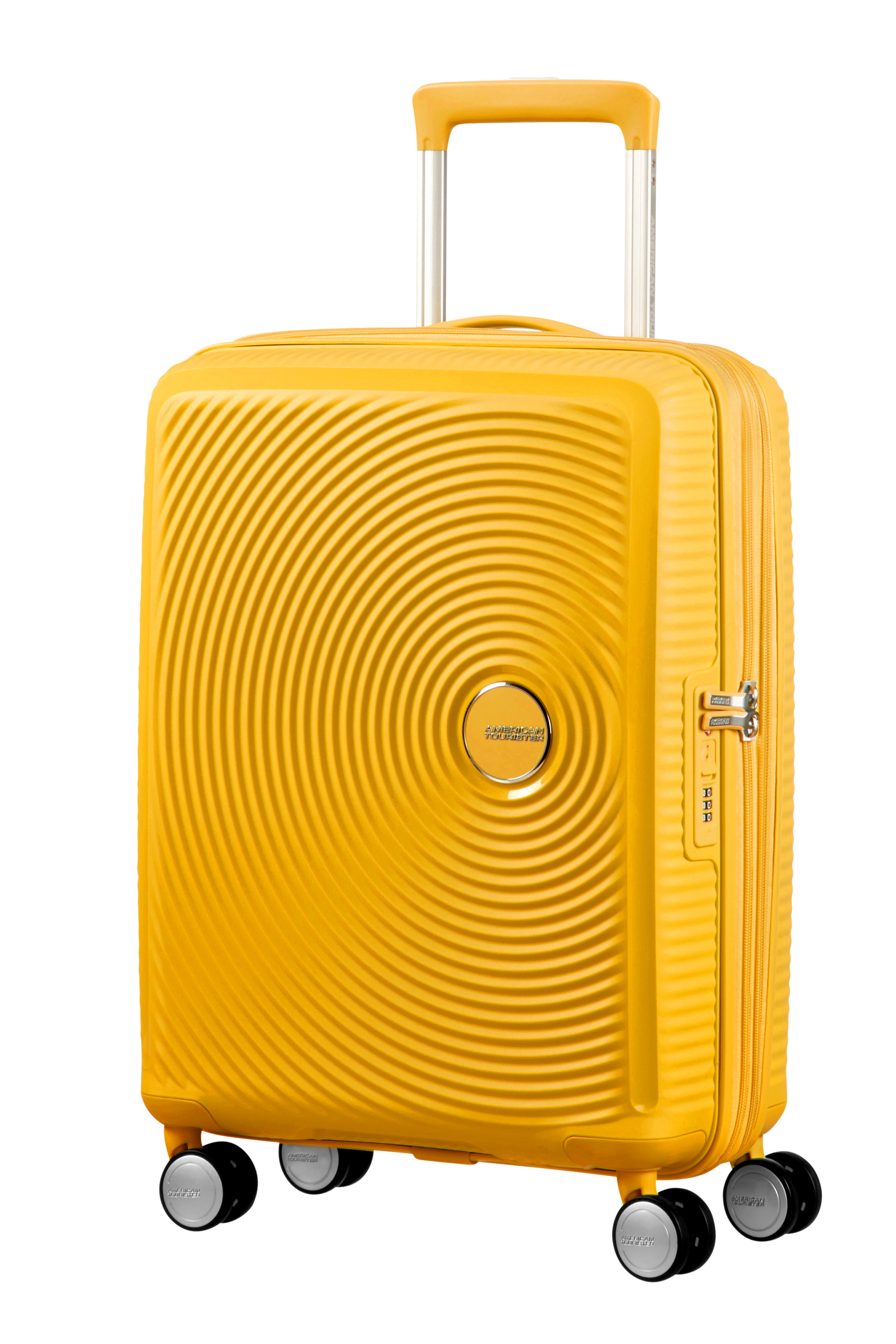 Soundbox valise 4 roues taille s AMERICAN TOURISTER Jaune
