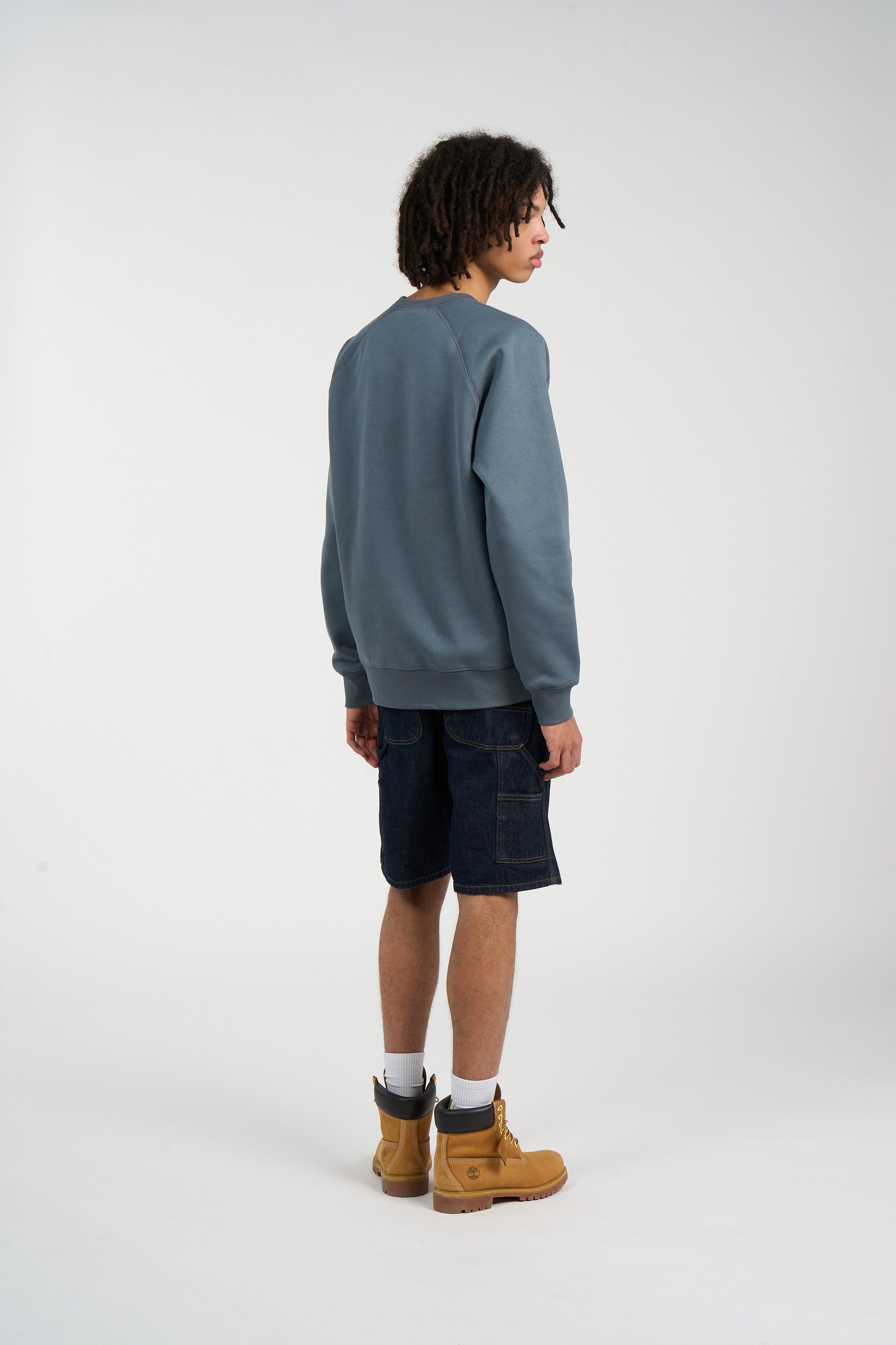 Sweatshirt chase CARHARTT WIP Bleu