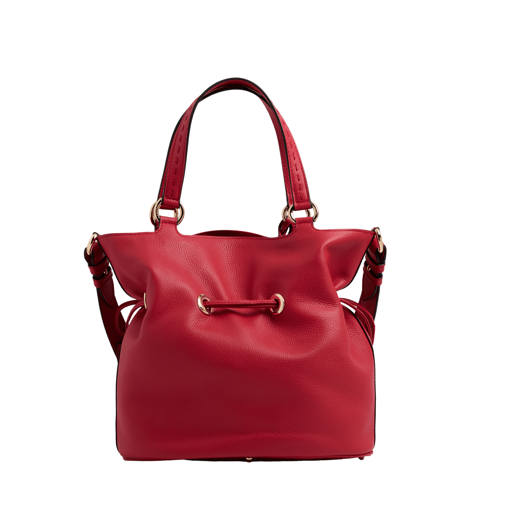Handtas eerste flirt capsule 150 jaar in kalfsleer LANCEL Rood