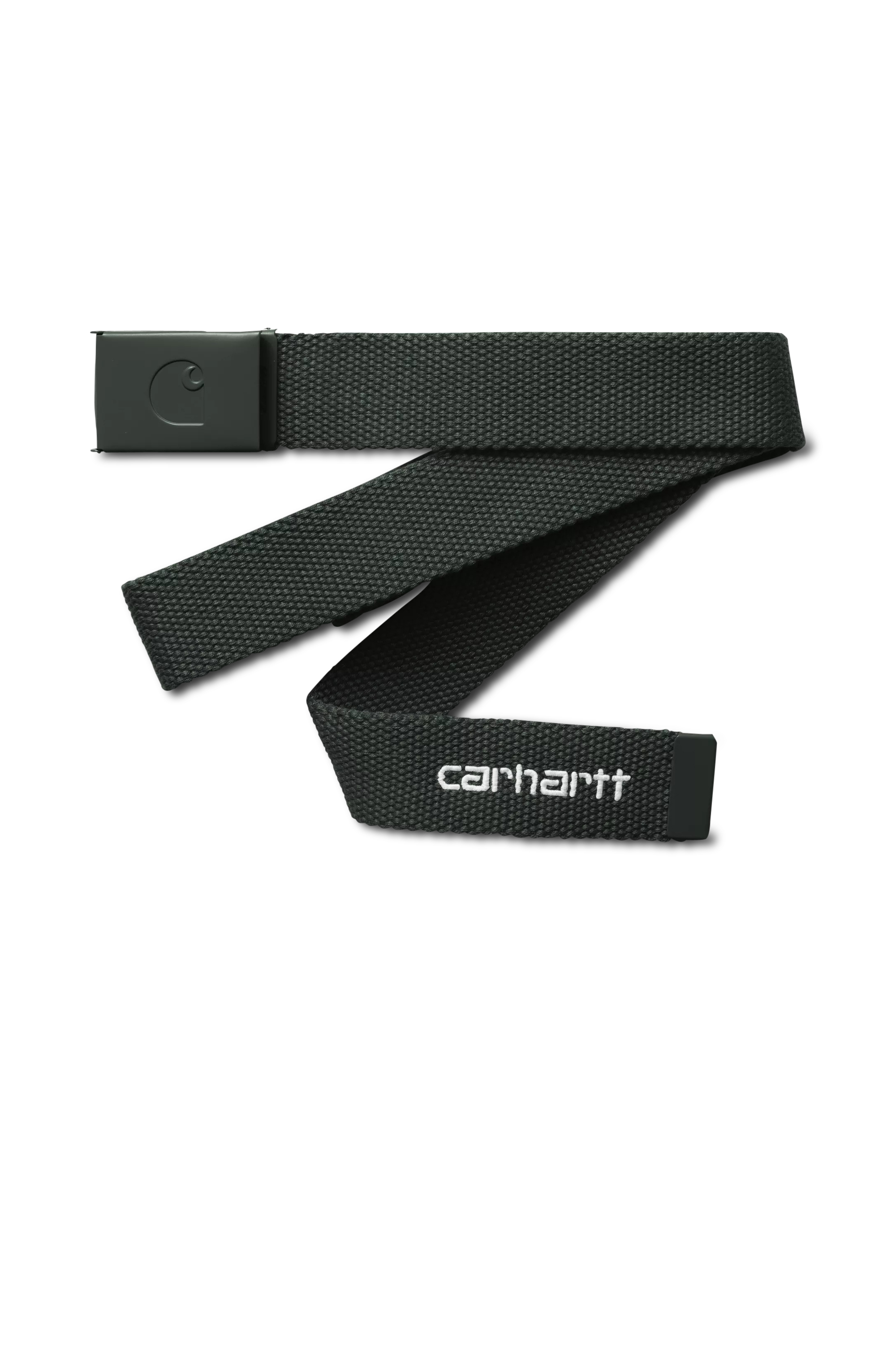 Ceinture c-logo belt tonal CARHARTT WIP Vert