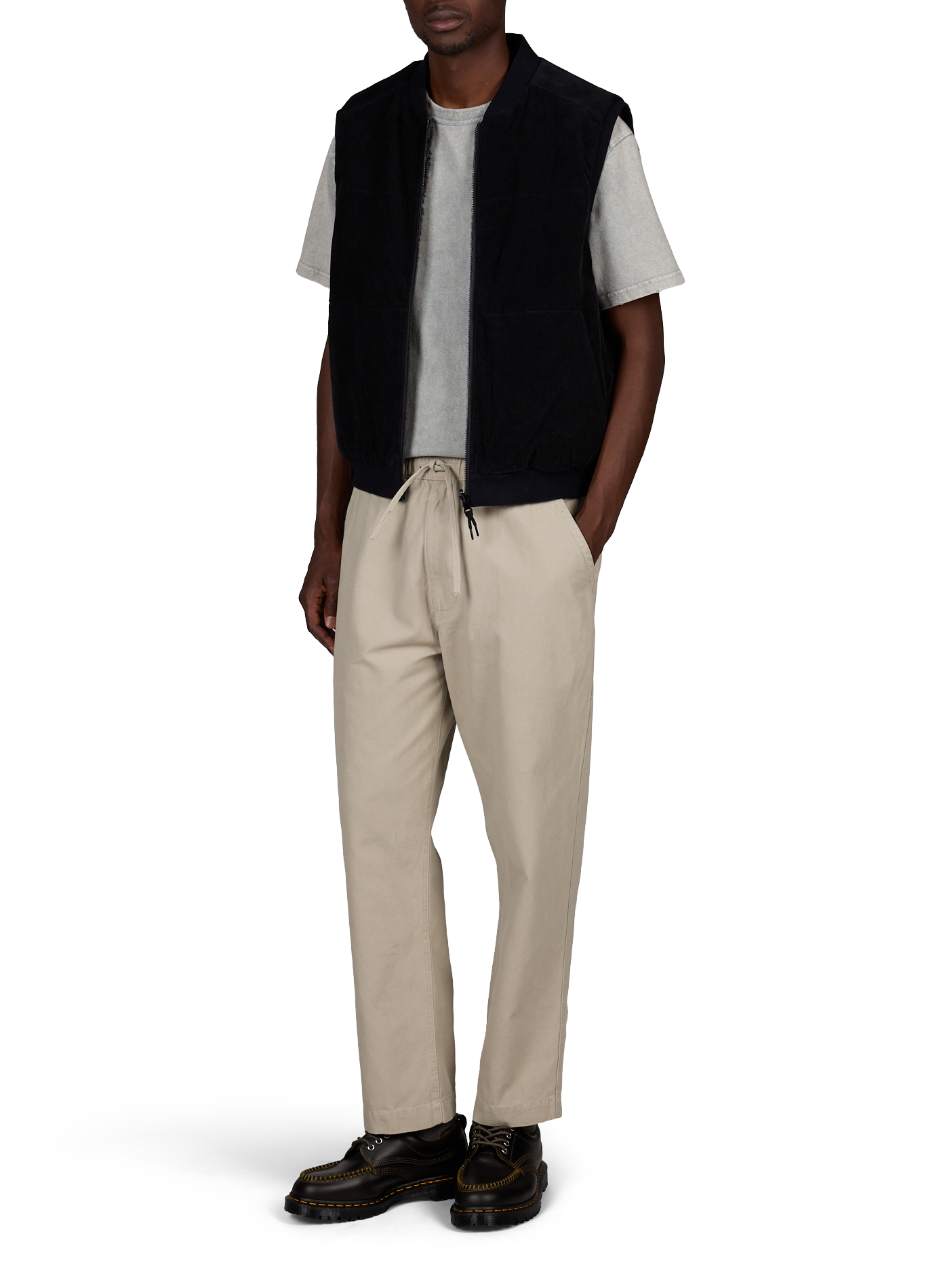 Oversized reversible cotton and linen jacket BELLEROSE Blue