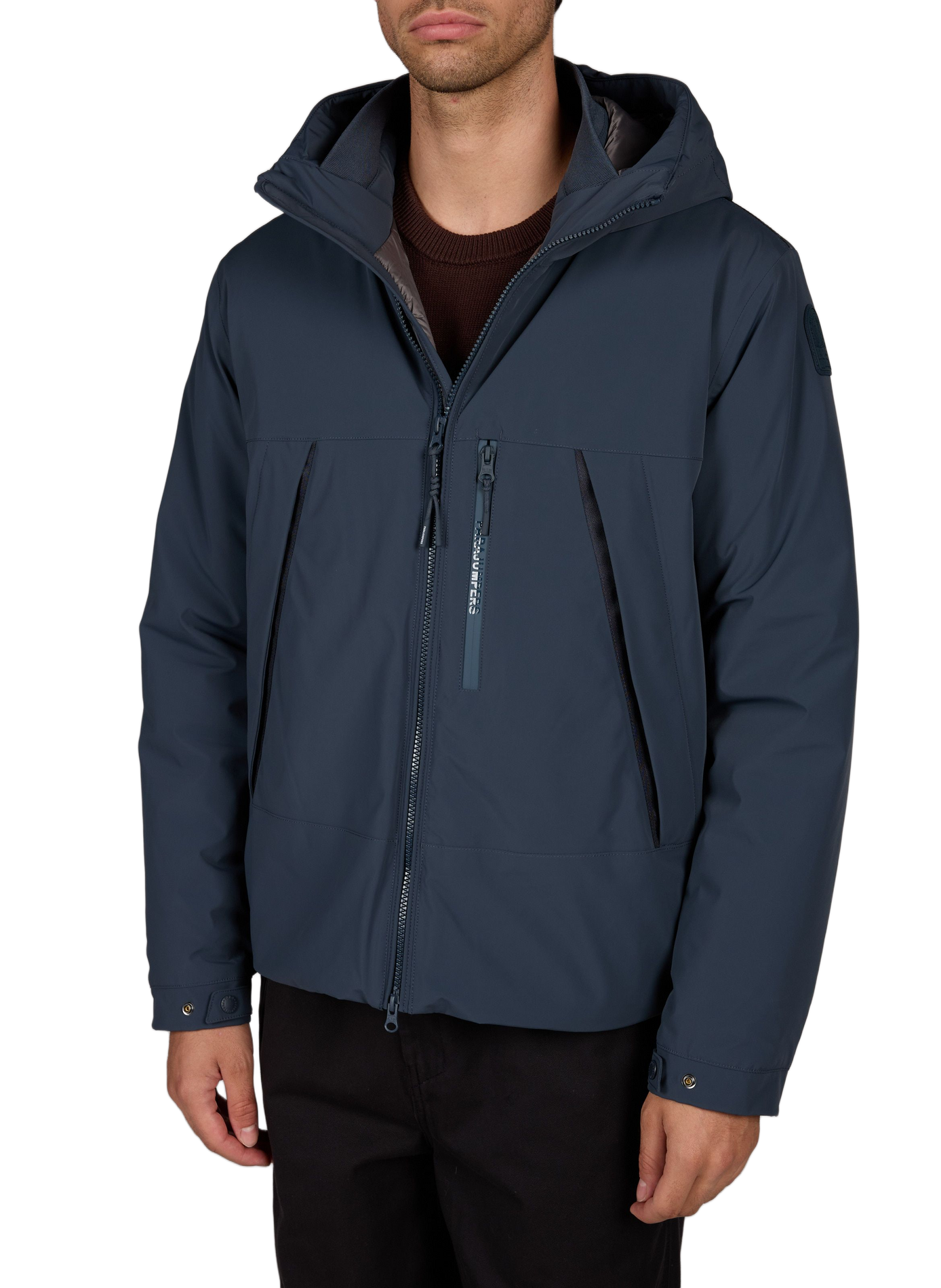 Weiter Blouson mit weitem Schnitt und hohem Kragen PARAJUMPERS Blau