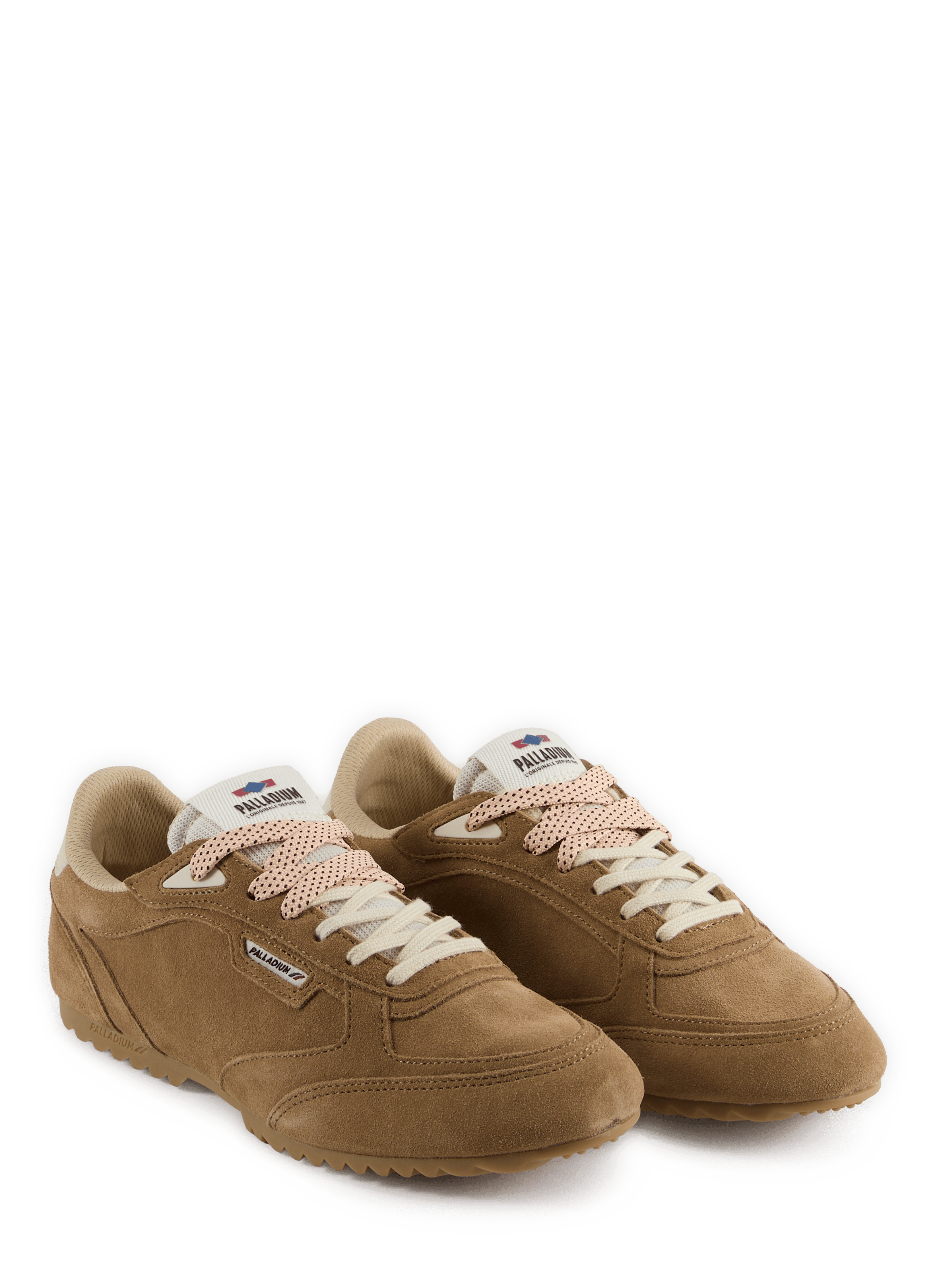 Low leather Sneakers  PALLADIUM Brown