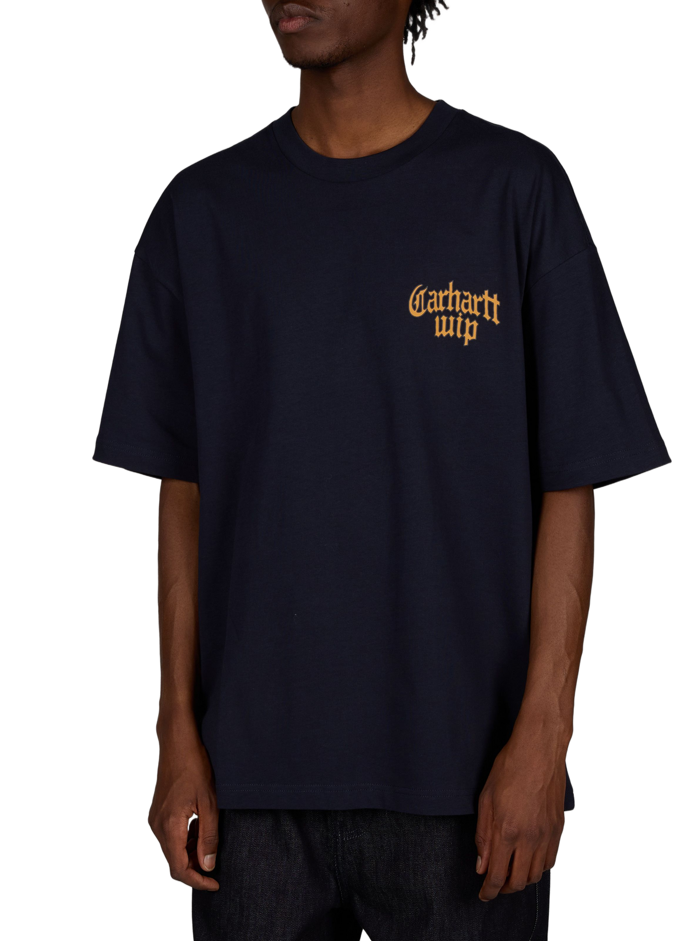 T-shirt ample col rond en coton CARHARTT WIP Bleu