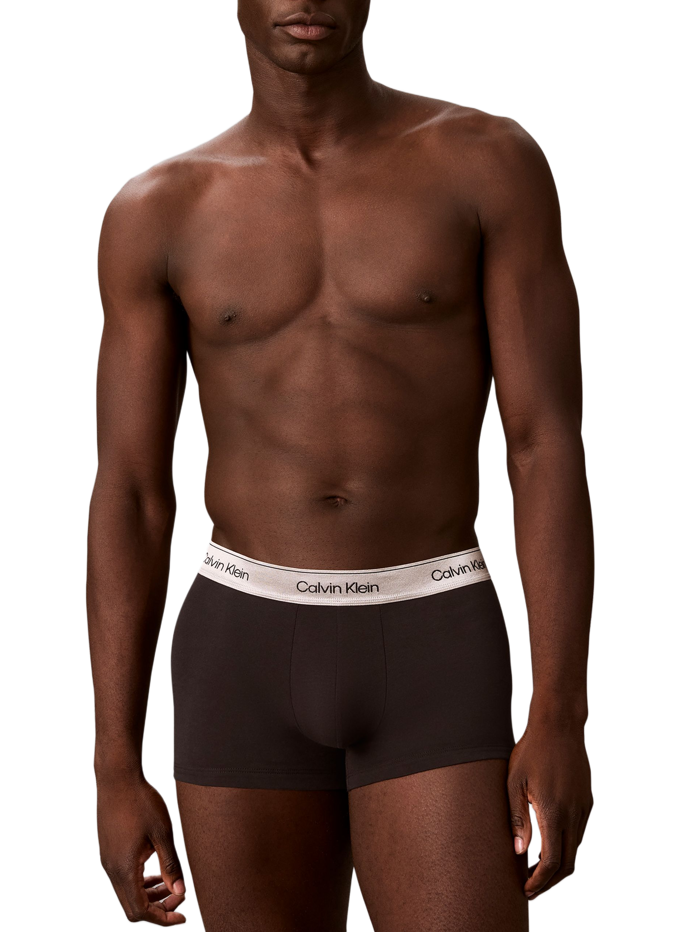 Lot de 3 boxers unis CALVIN KLEIN Noir
