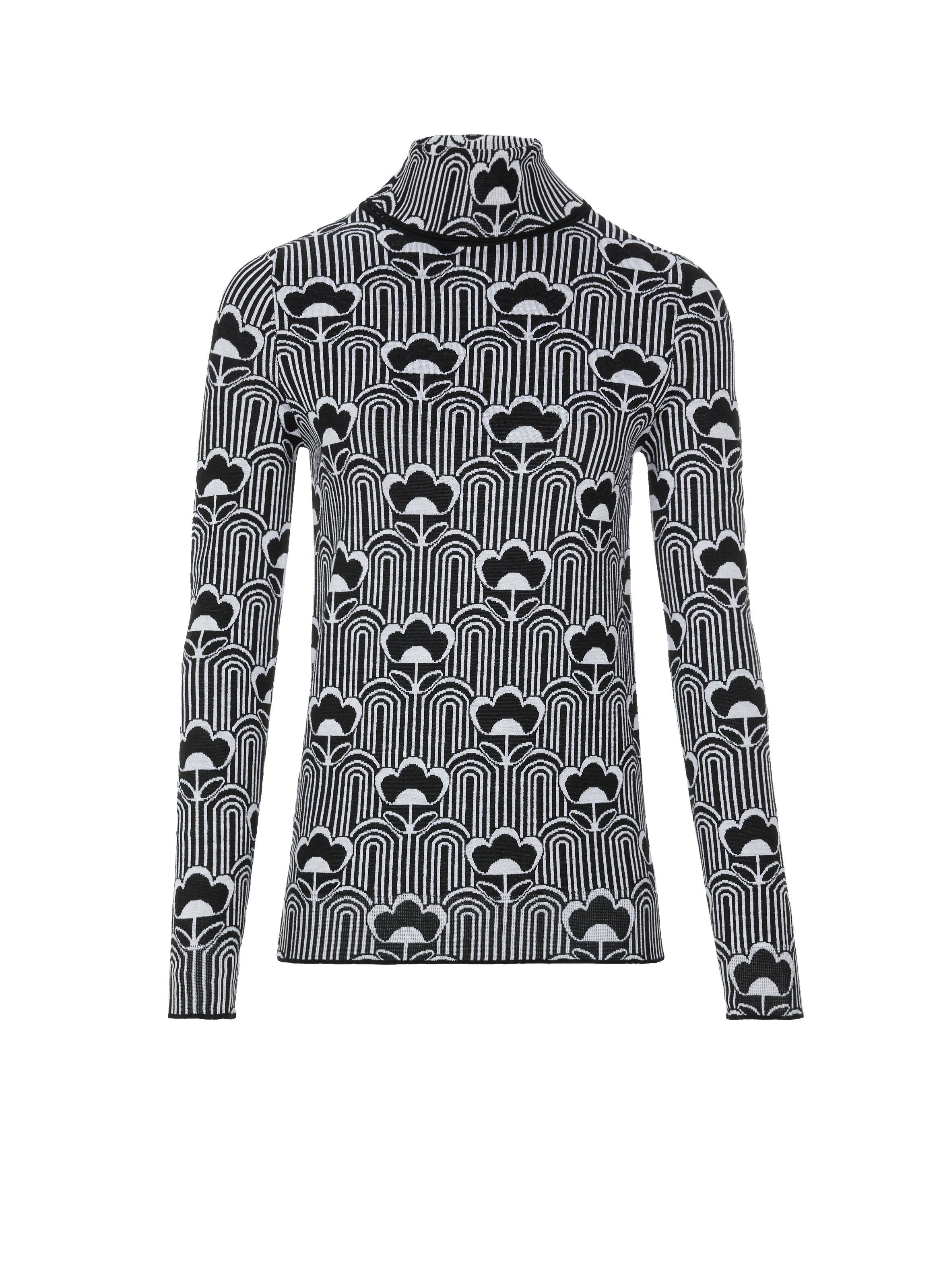PRADA Wool turtleneck jumper Multicolour