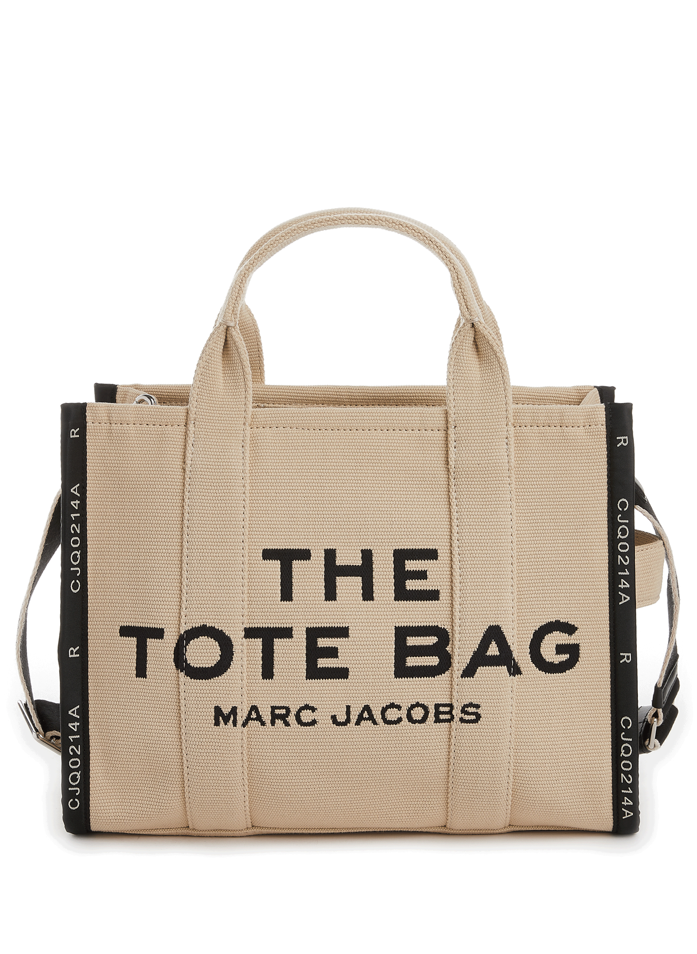 MARC JACOBS Sac cabas The Jacquard Medium Tote Bag Beige