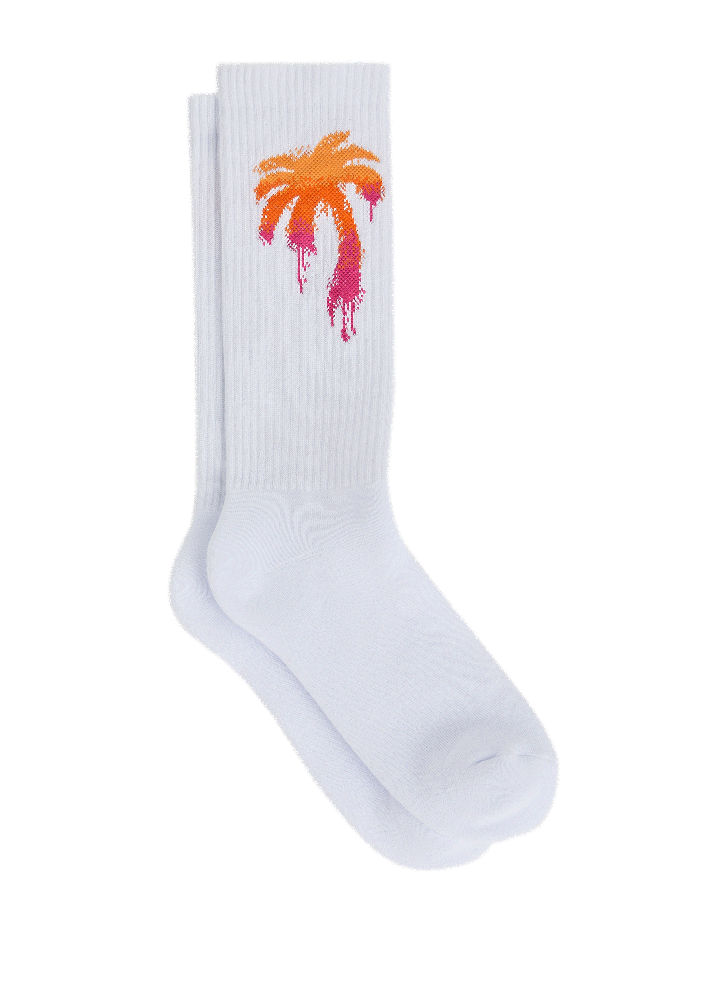 Chaussettes motif palmier