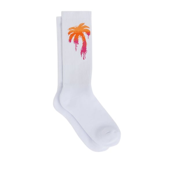 Chaussettes motif palmier