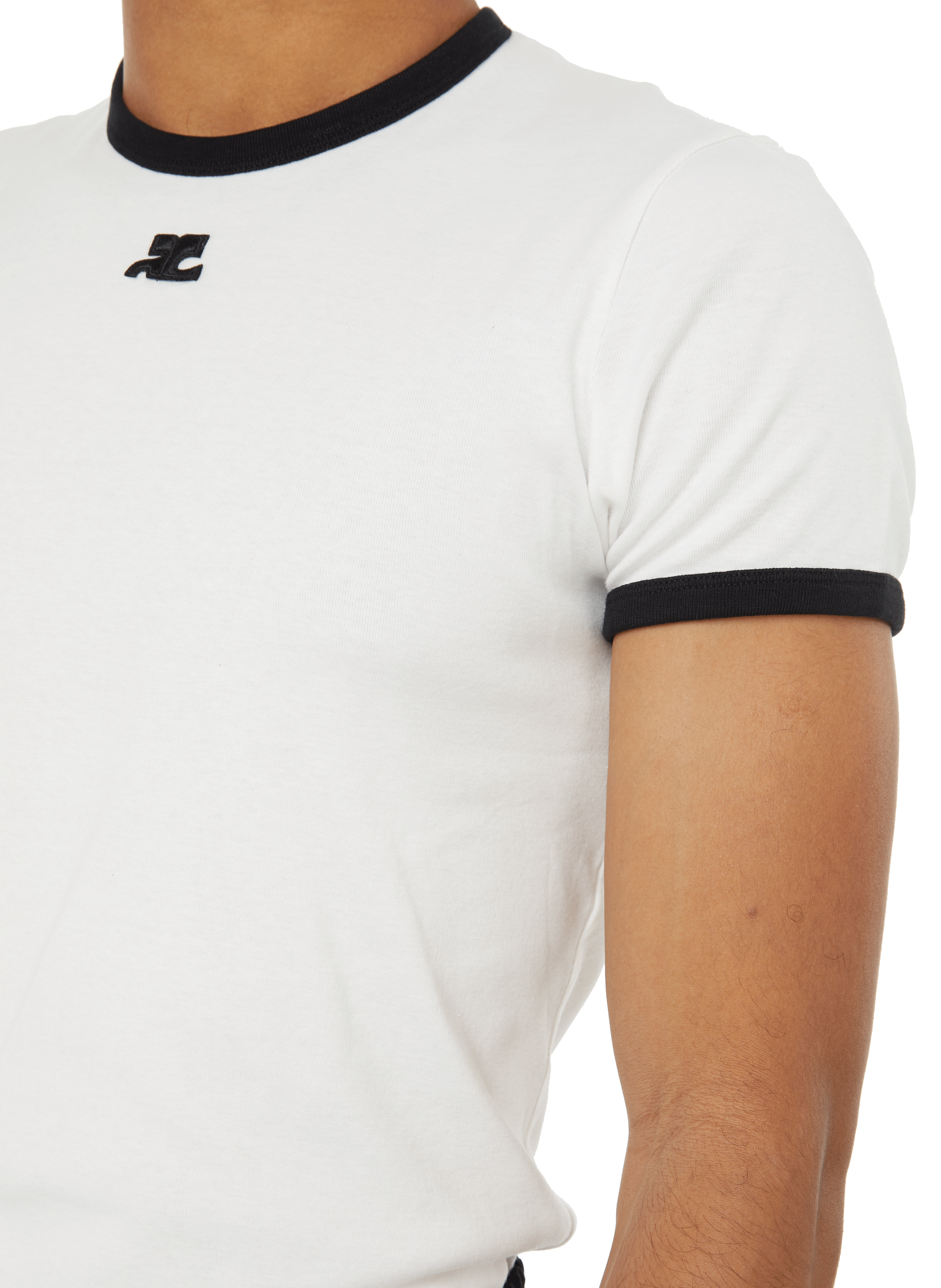 T-shirt en coton COURRÈGES Multicolore