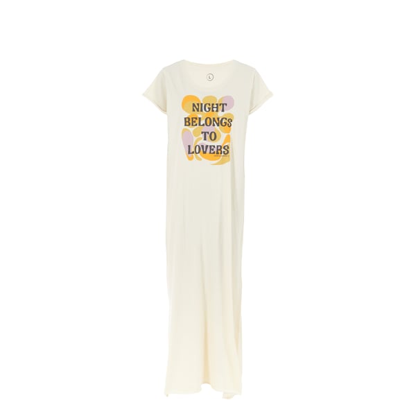 Robe longue en coton organique