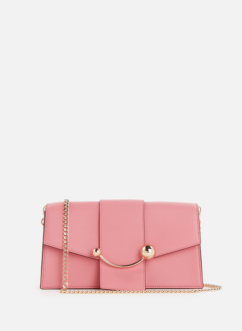 حقيبة الهلال الصغيرة باللون الوردي ستراثبيري 
