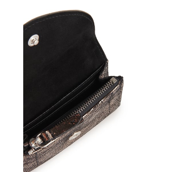 Jérôme Dreyfuss Shiny Leather Wallet In Golden