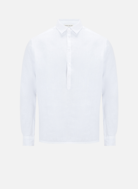 Linen shirt WhiteHARRIS WILSON 