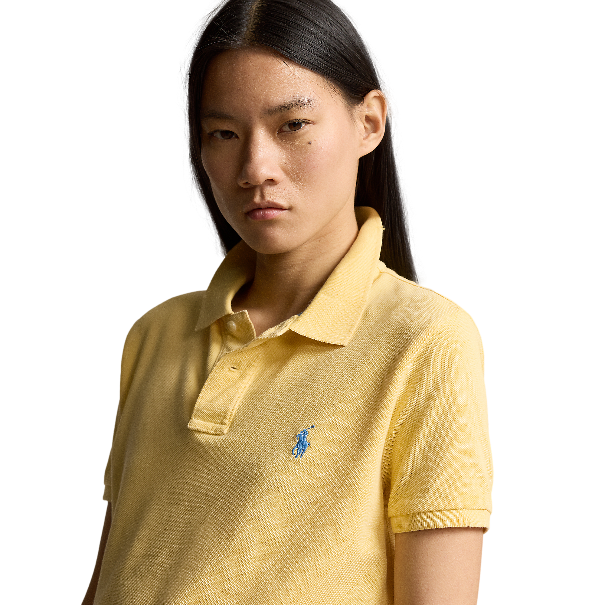 Cotton polo shirt POLO RALPH LAUREN Yellow