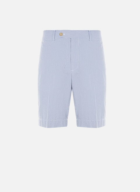 Striped cotton shorts BlueHACKETT 