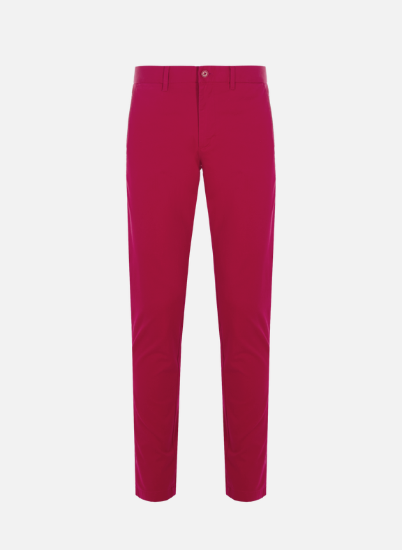 TOMMY HILFIGER Cotton chino trousers Red