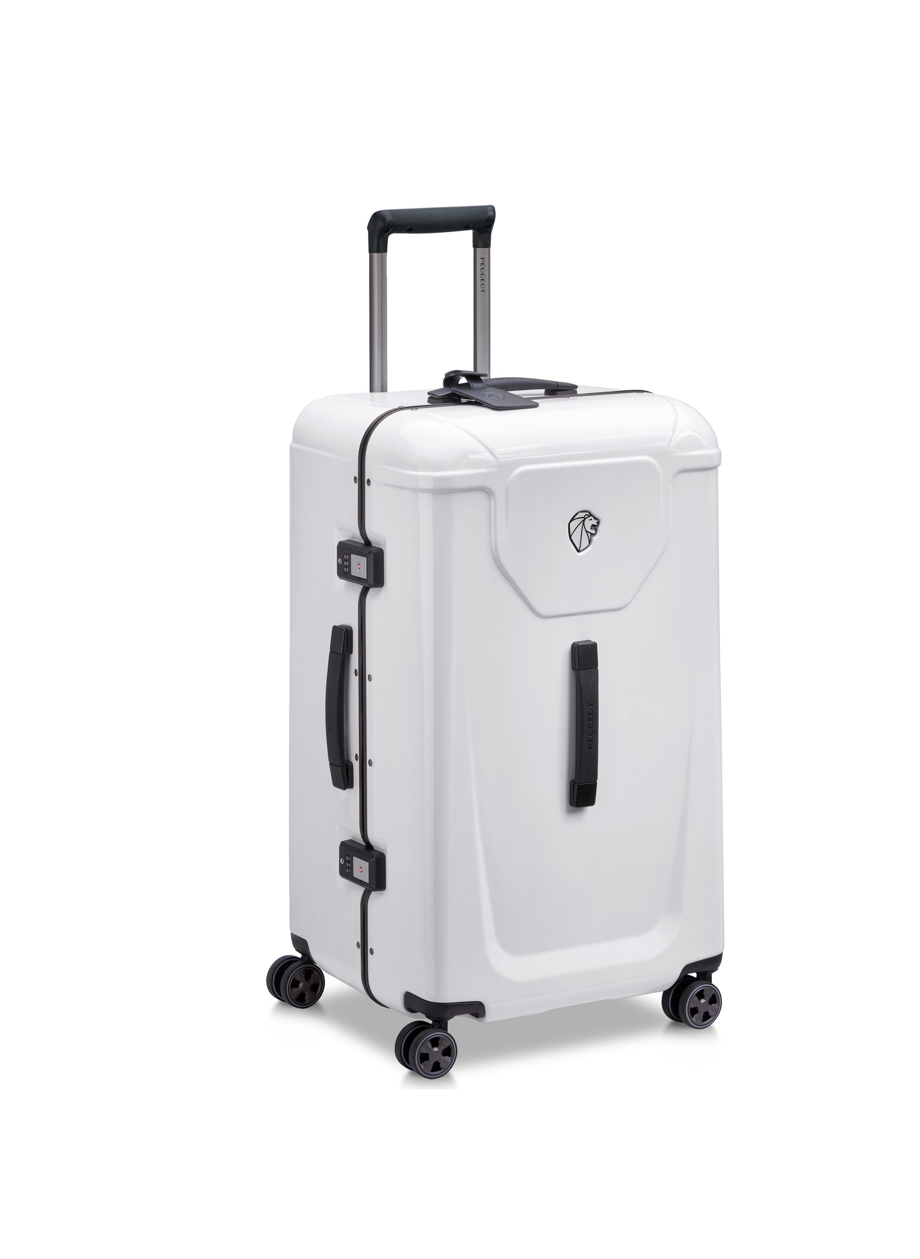 Valise soute rigide taille xl - peugeot voyages PEUGEOT VOYAGES Blanc